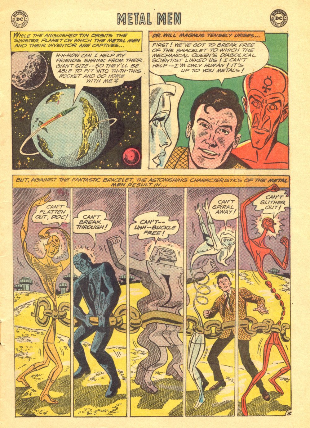 Read online Metal Men (1963) comic -  Issue #5 - 5