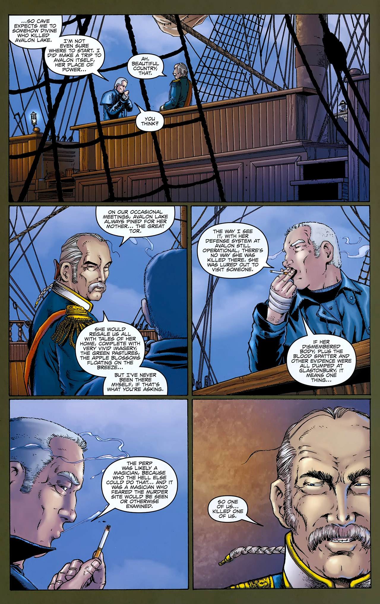 Read online Gravel comic -  Issue #11 - 17