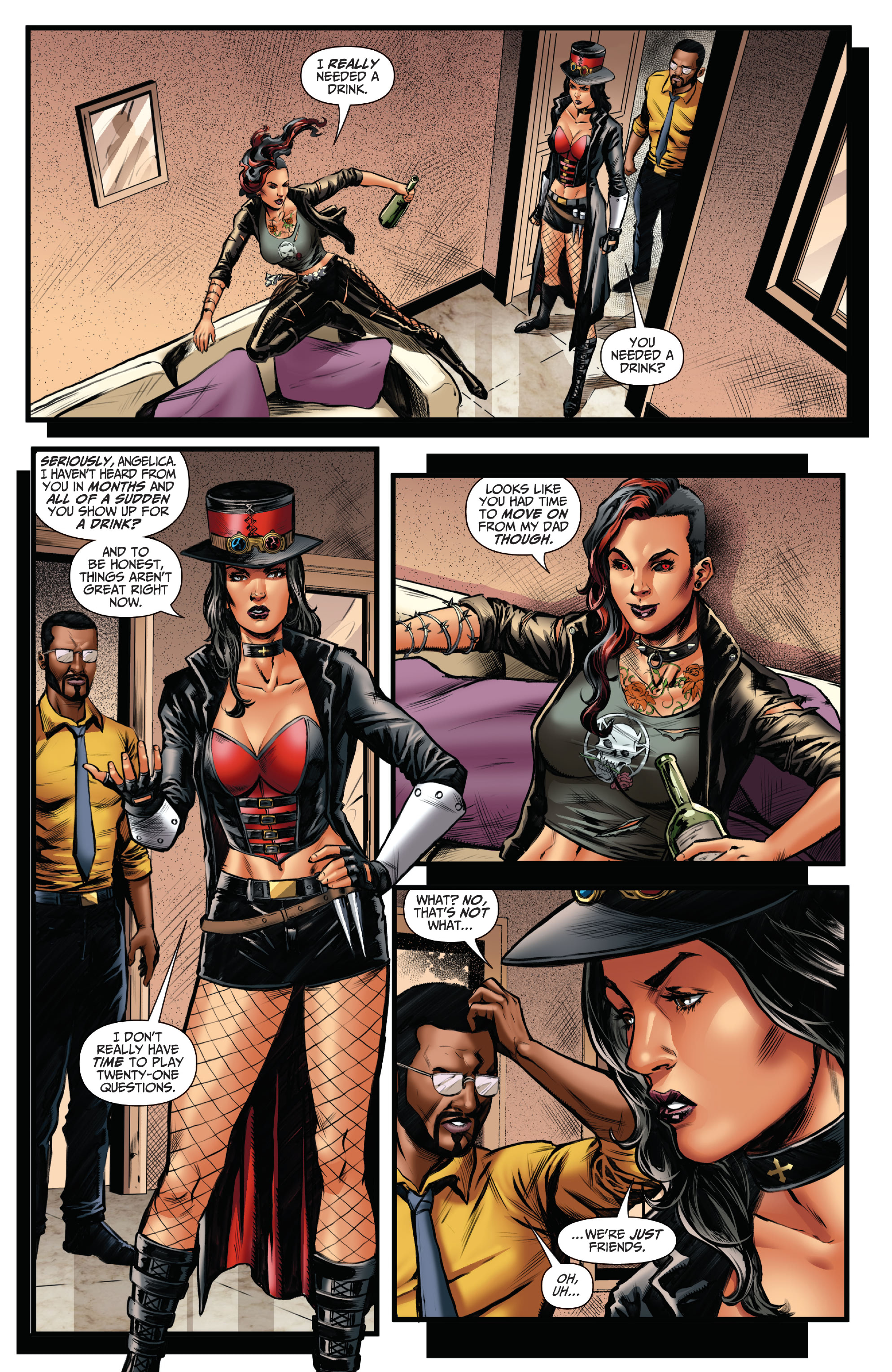 Read online Van Helsing vs The League of Monsters comic -  Issue #3 - 14