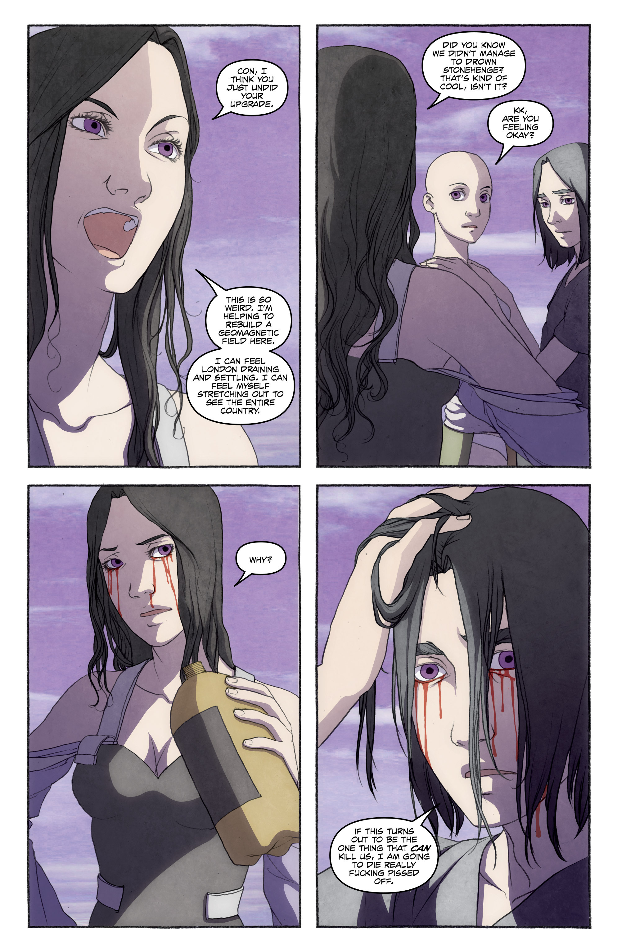 Read online FreakAngels comic -  Issue #6 - 116