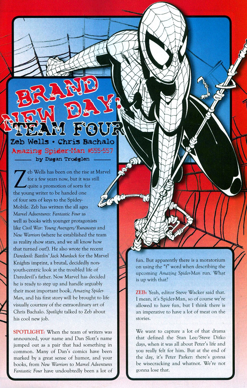 Read online Marvel Spotlight: Spider-Man - One More Day/Brand New Day comic -  Issue # Full - 29