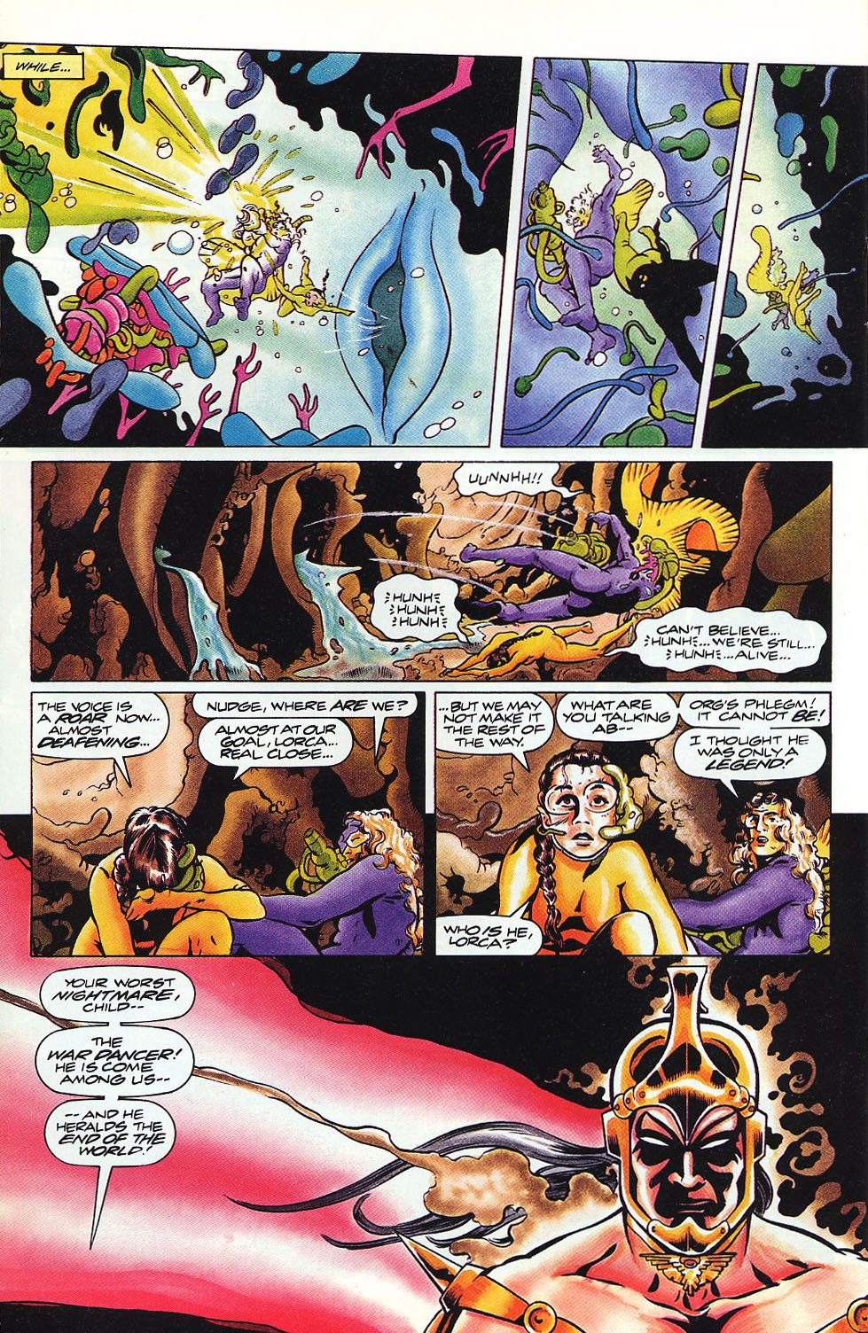 Read online Warriors of Plasm comic -  Issue #7 - 17