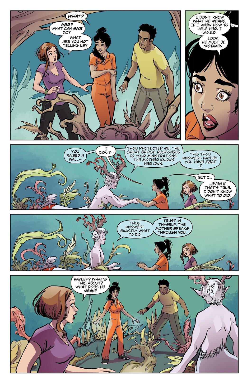Motherbridge: Seeds of Change issue TPB - Page 42