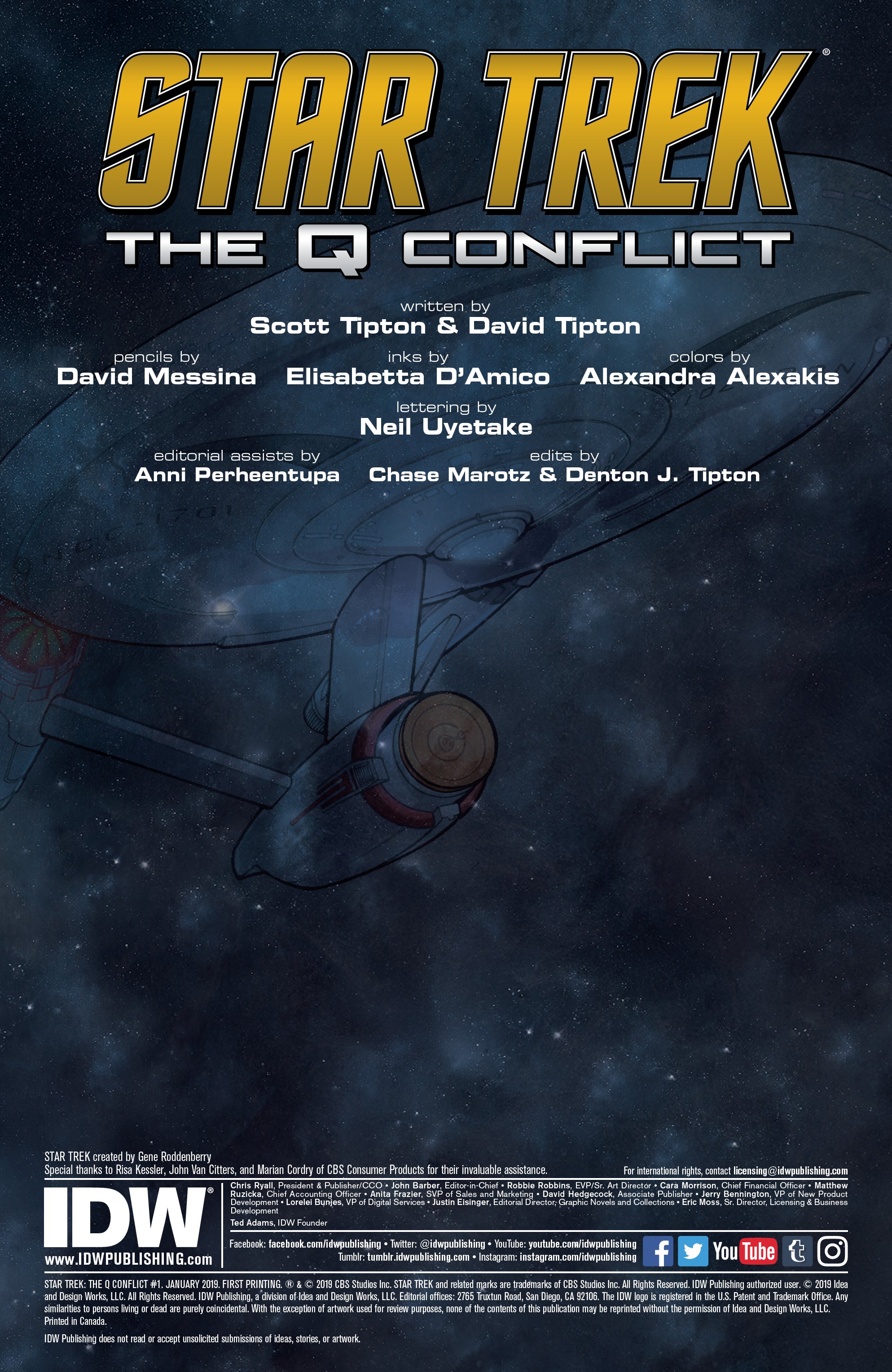 Read online Star Trek: The Q Conflict comic -  Issue #1 - 2