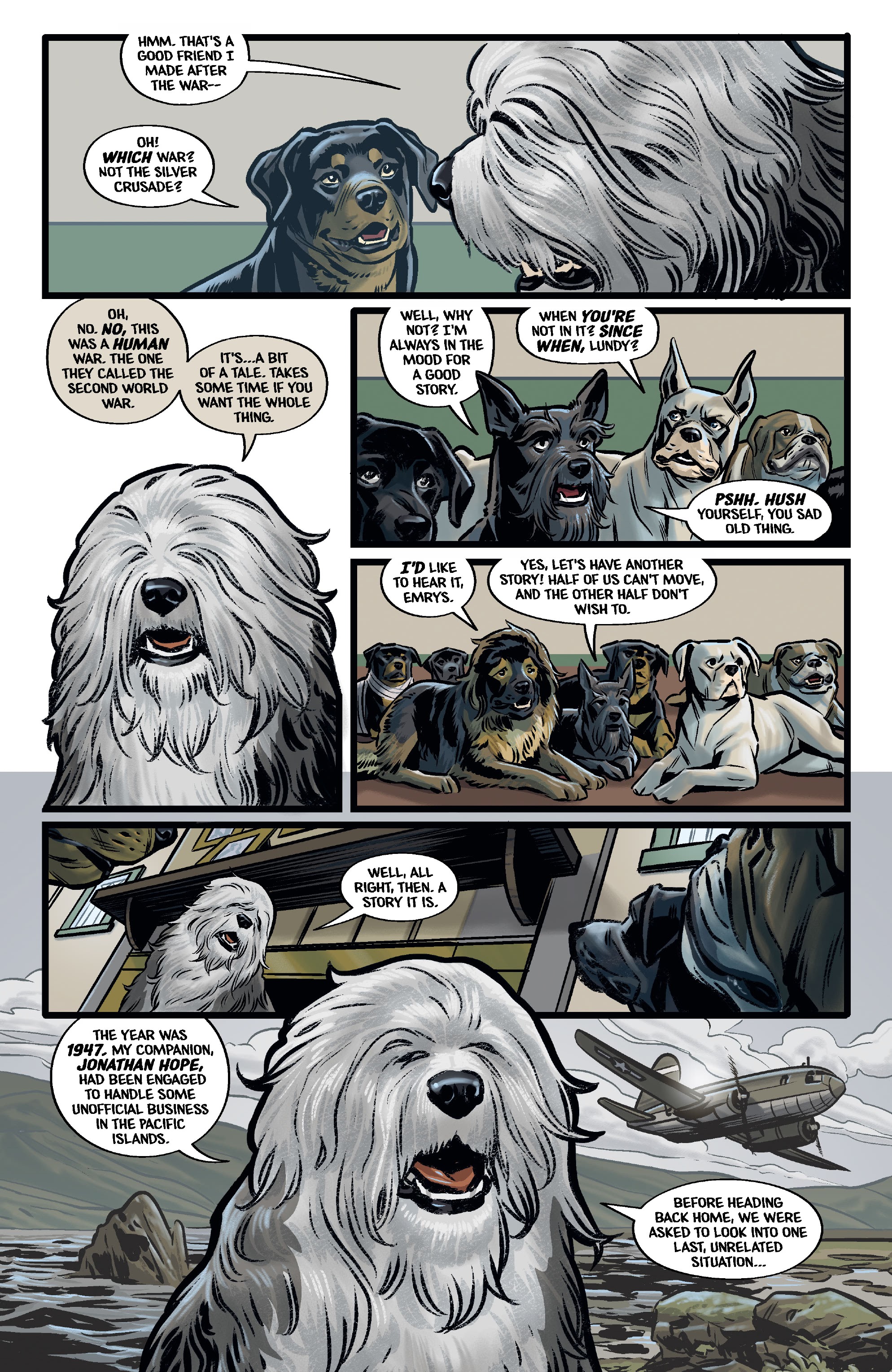 Read online Beasts of Burden: Occupied Territory comic -  Issue #1 - 6