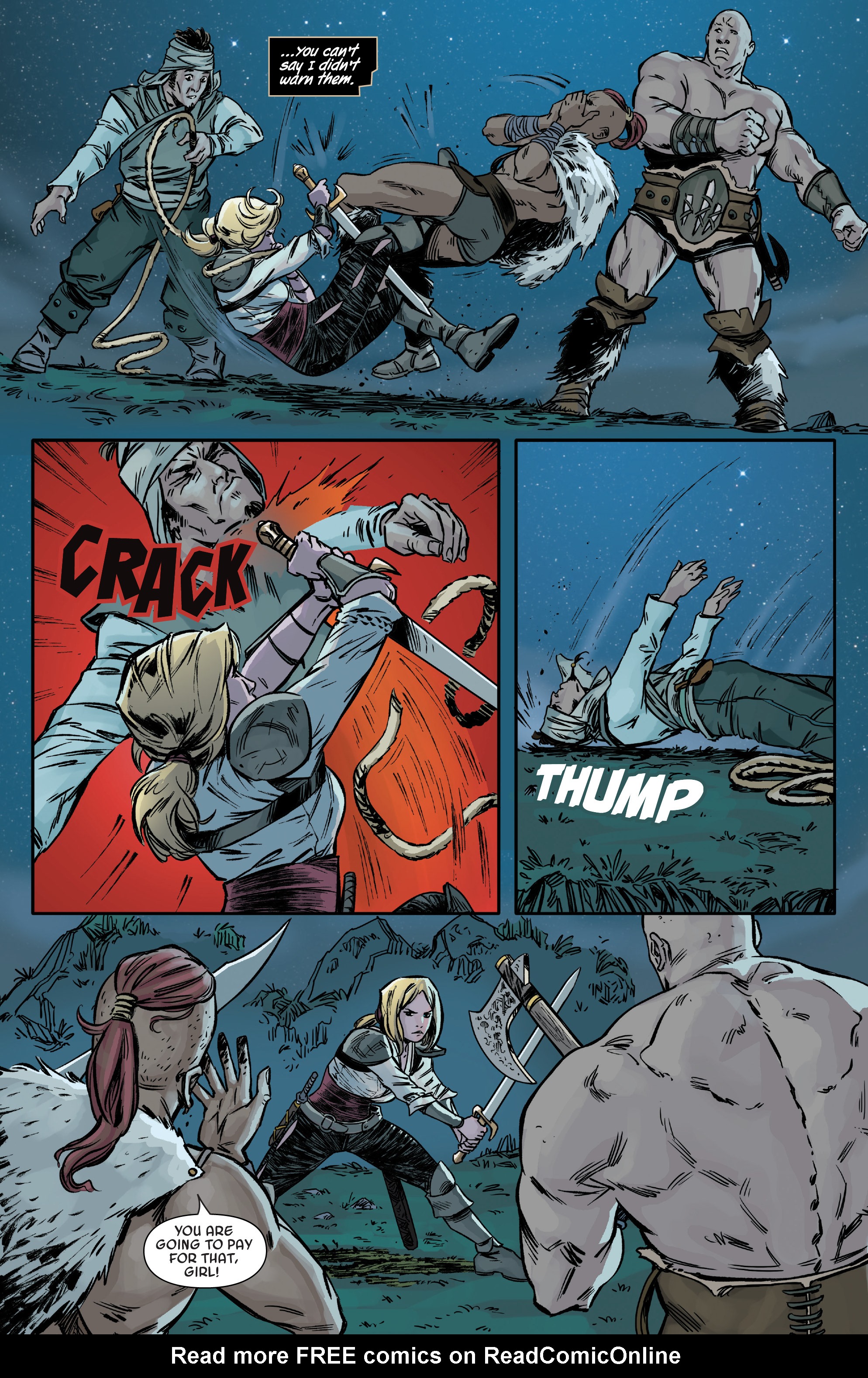Read online Age of Conan: Valeria comic -  Issue #2 - 15