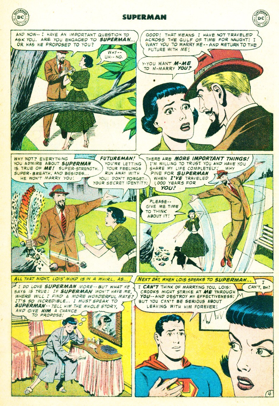 Read online Superman (1939) comic -  Issue #121 - 6