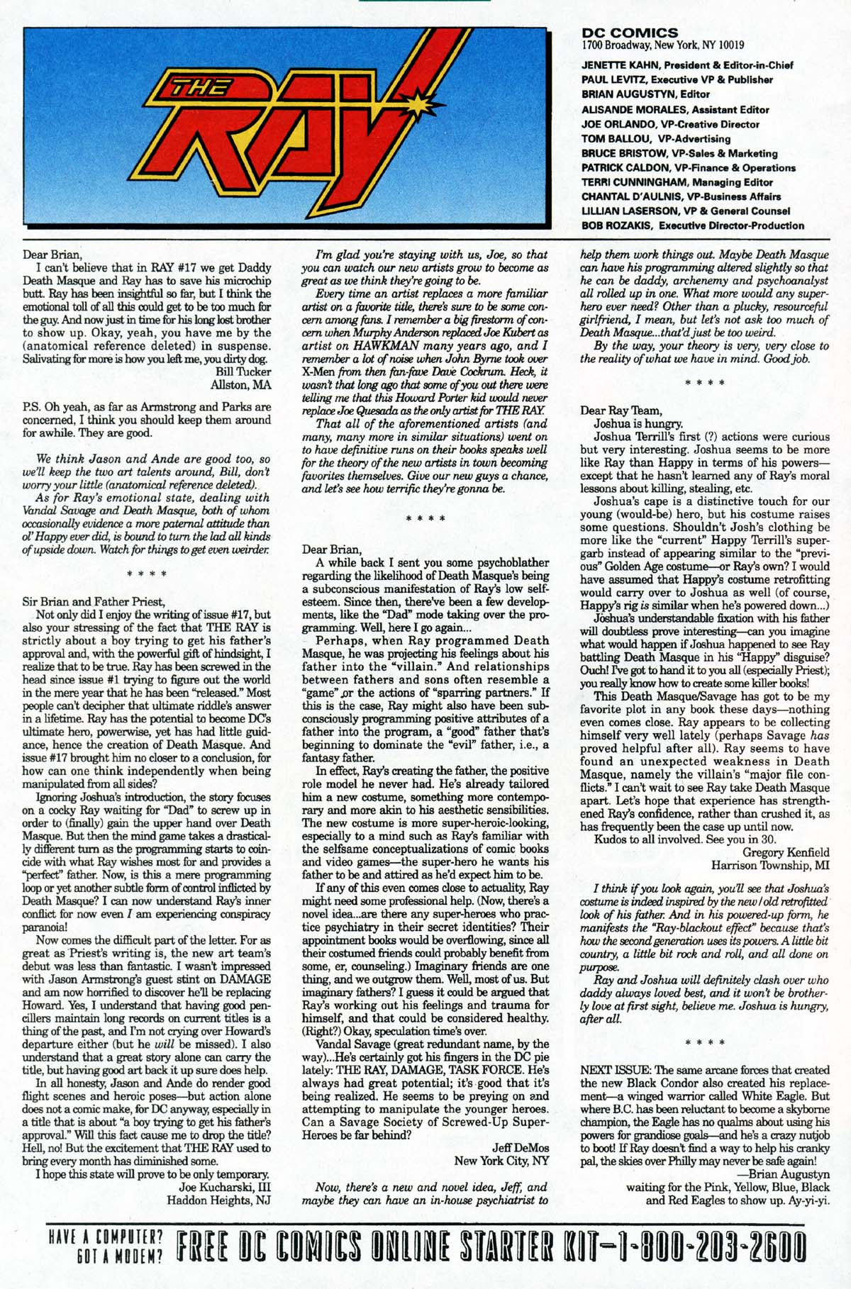 Read online The Ray (1994) comic -  Issue #20 - 24