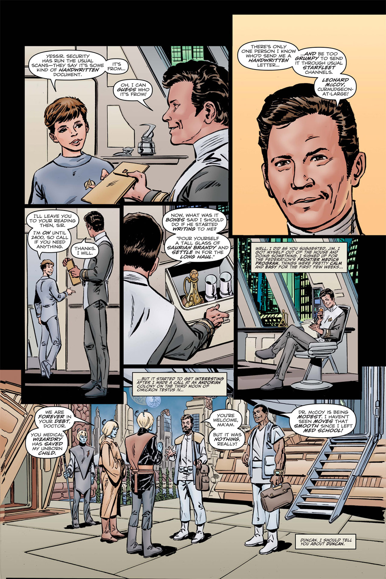 Read online Star Trek: Leonard McCoy, Frontier Doctor comic -  Issue #1 - 6