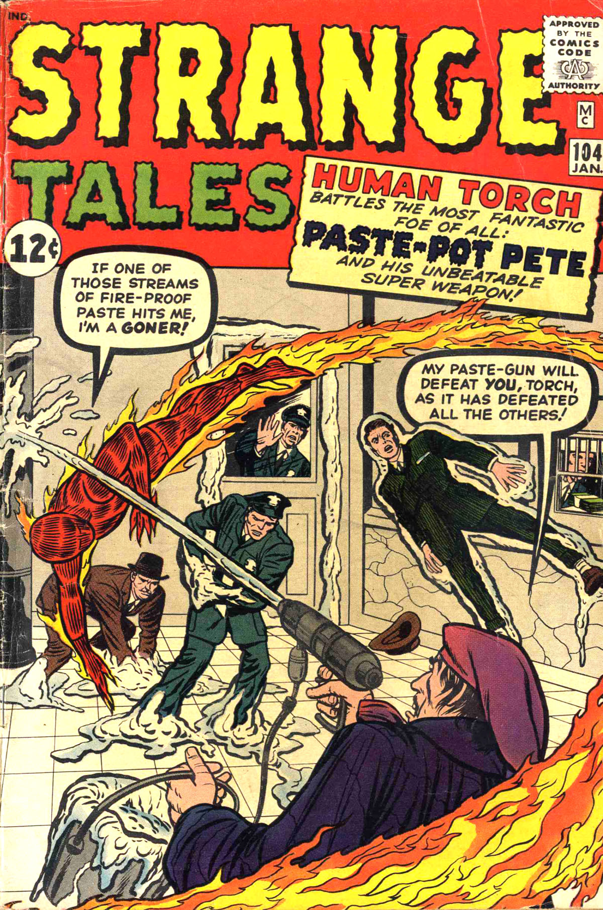 Read online Strange Tales (1951) comic -  Issue #104 - 1