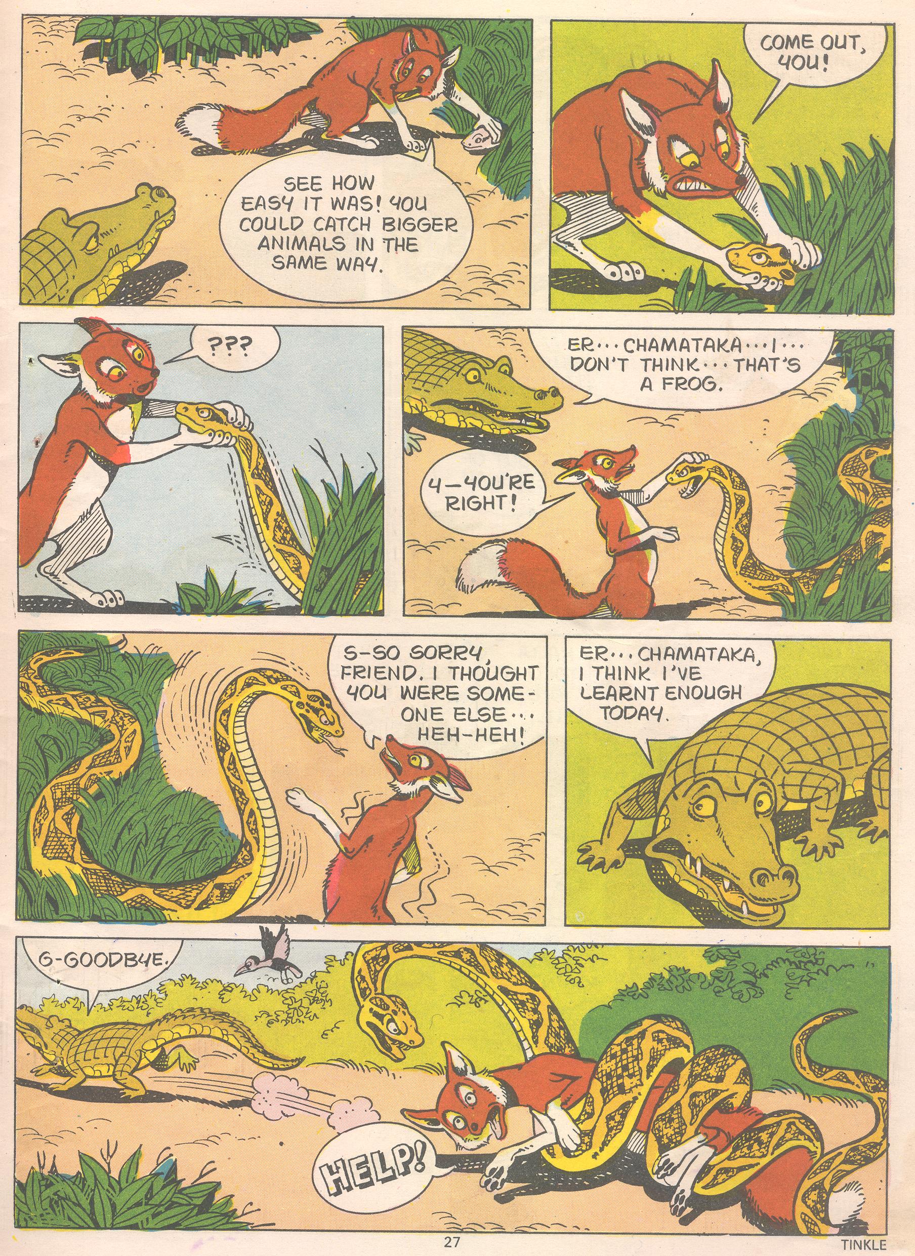 Read online Tinkle comic -  Issue #22 - 29