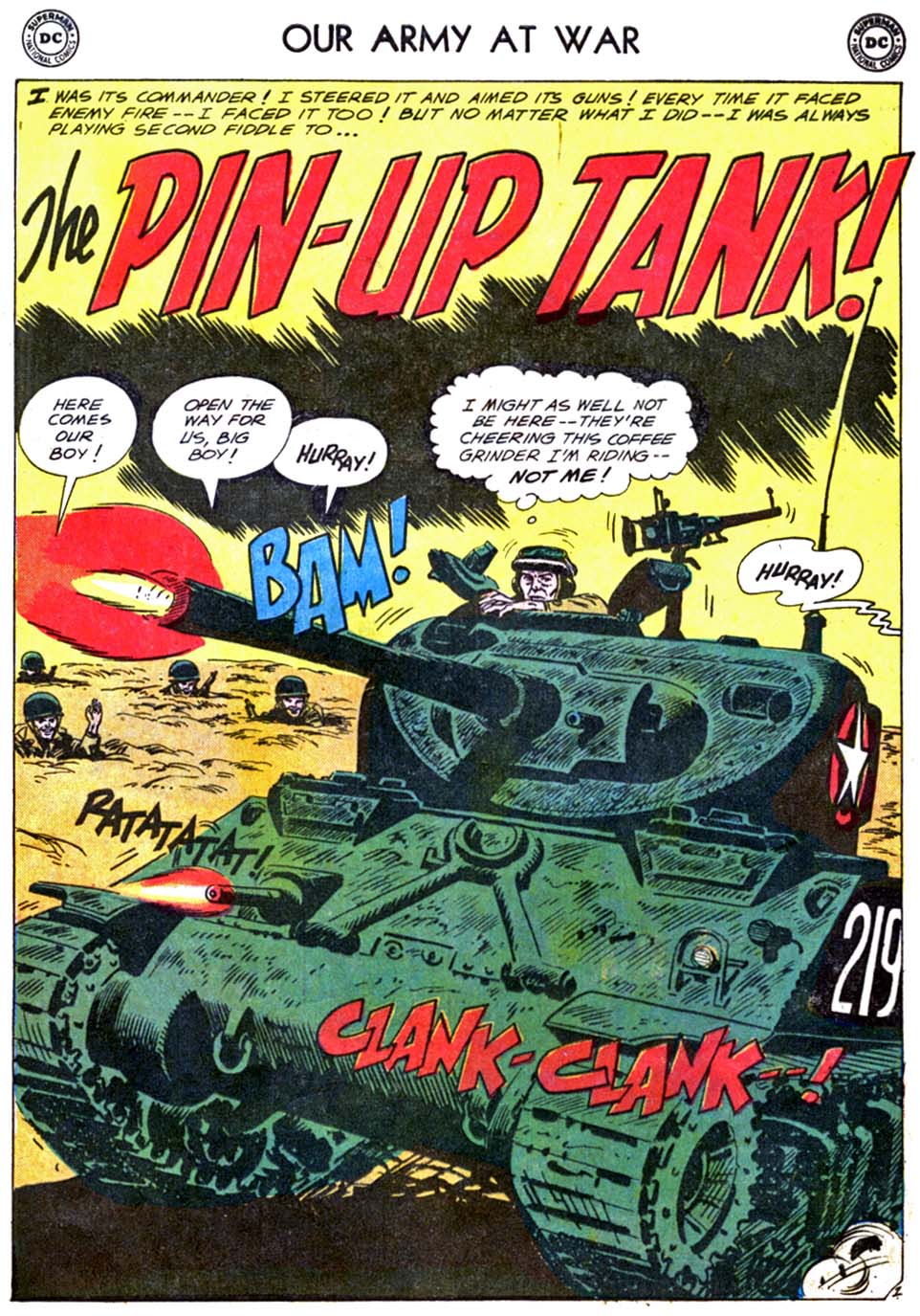 Read online Our Army at War (1952) comic -  Issue #77 - 19