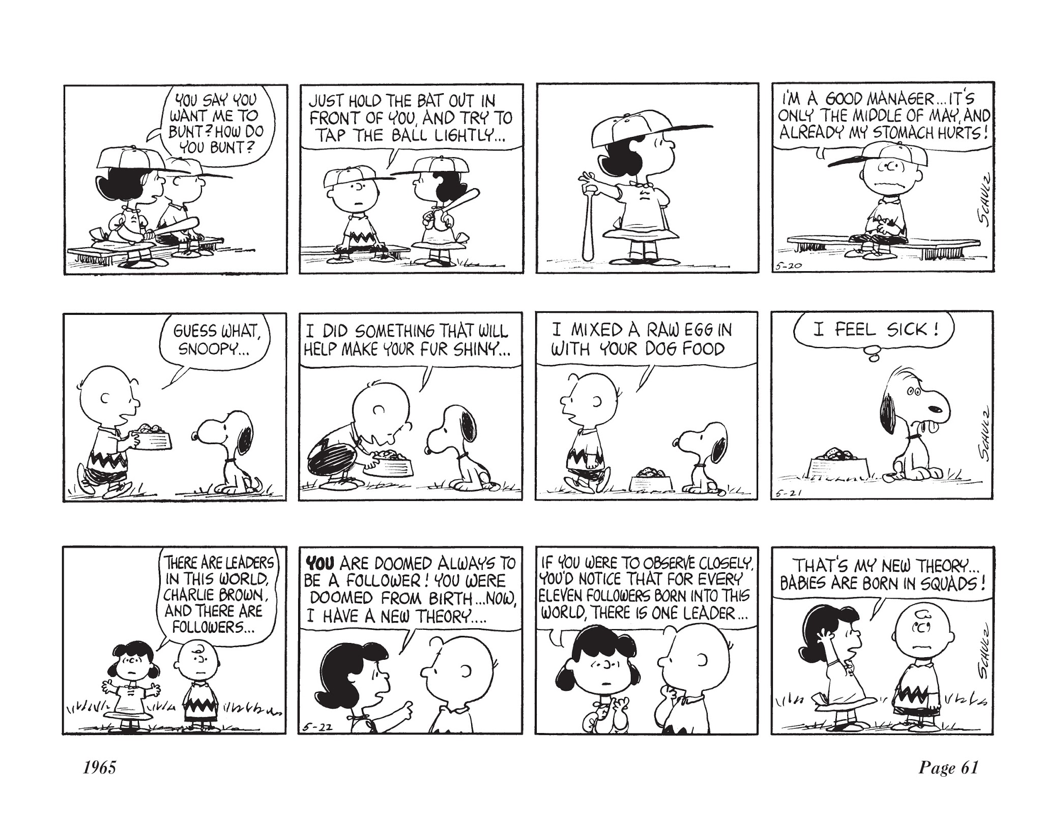 Read online The Complete Peanuts comic -  Issue # TPB 8 - 73