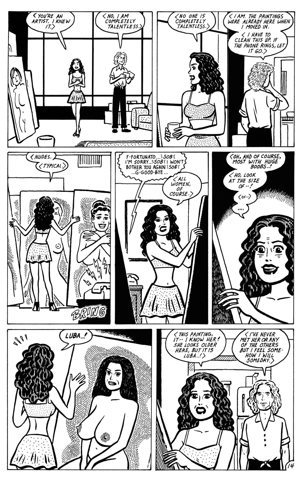 Read online Luba comic -  Issue #5 - 16