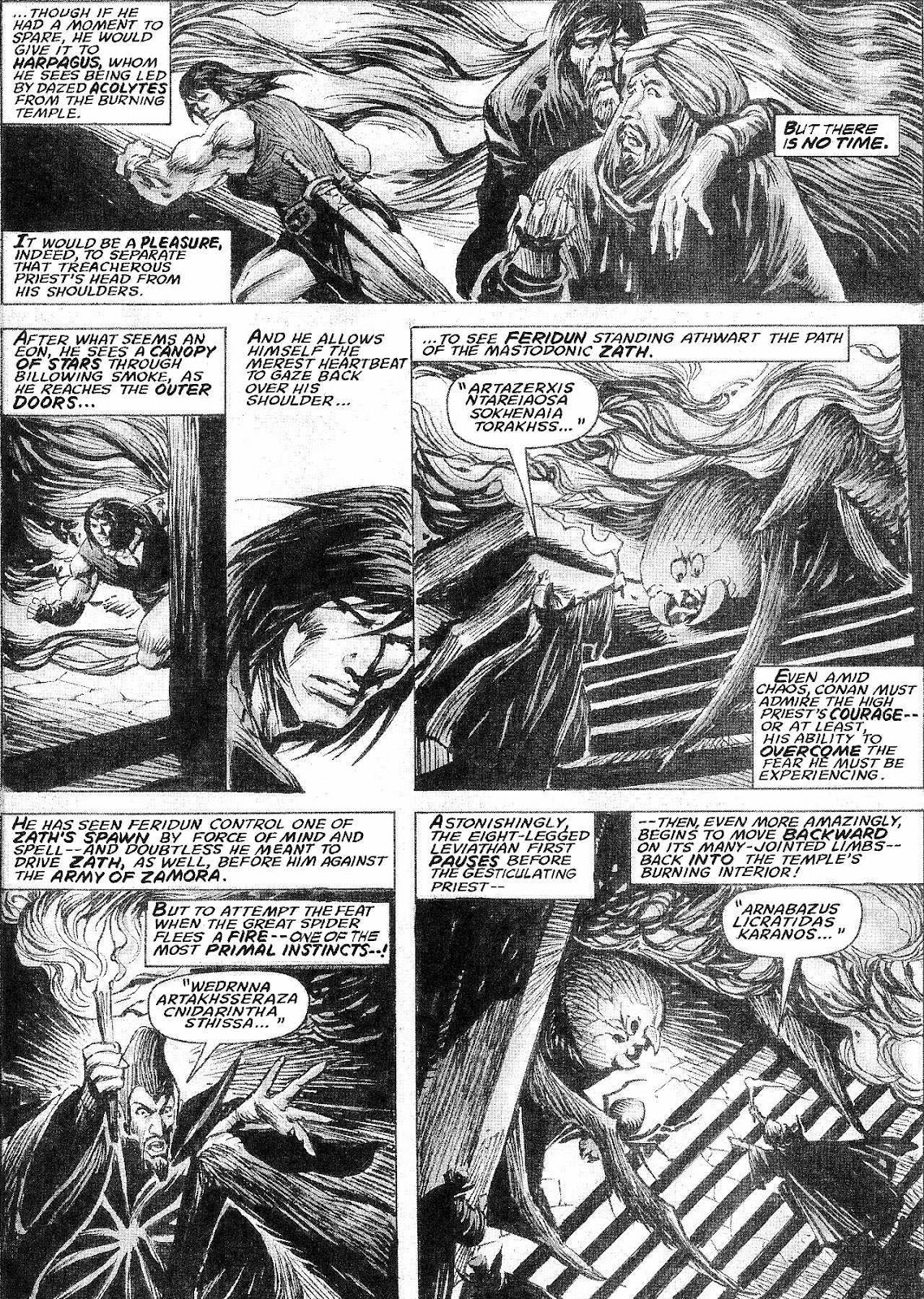 The Savage Sword Of Conan issue 210 - Page 36