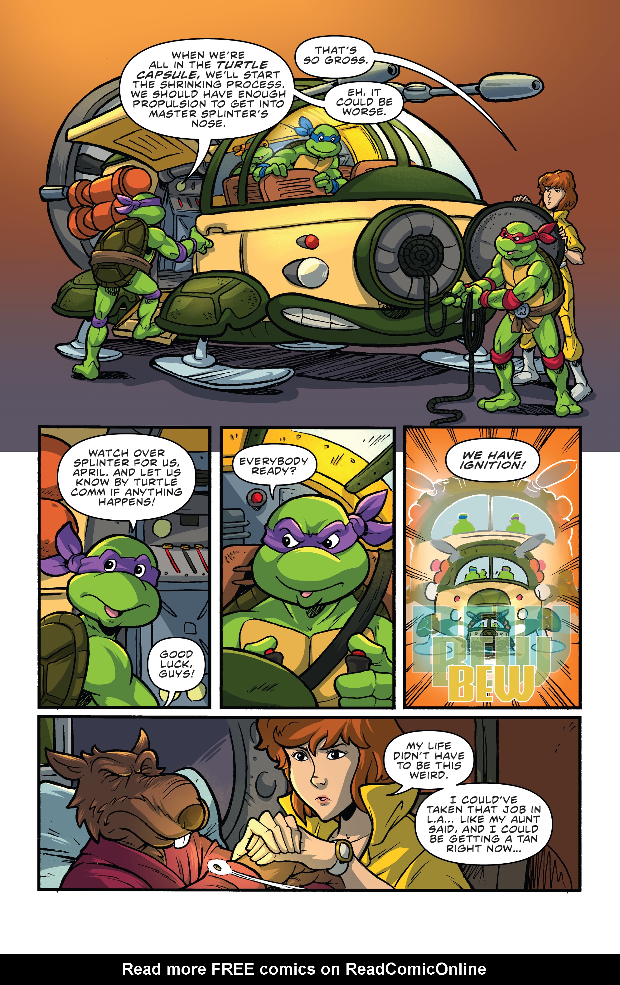 Read online Teenage Mutant Ninja Turtles: Saturday Morning Adventures comic -  Issue #4 - 8