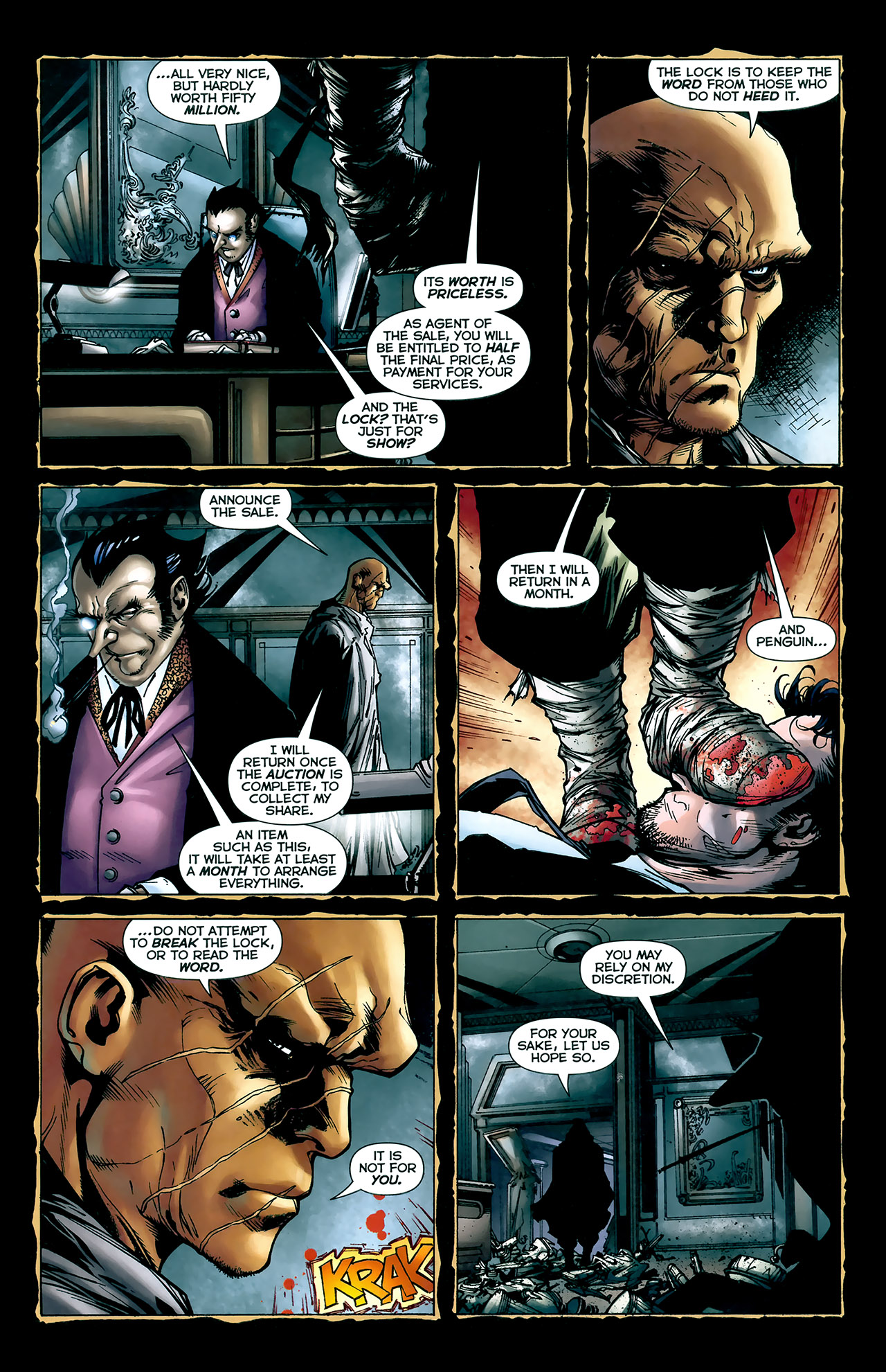 Read online Crime Bible: The Five Lessons of Blood comic -  Issue #3 - 5