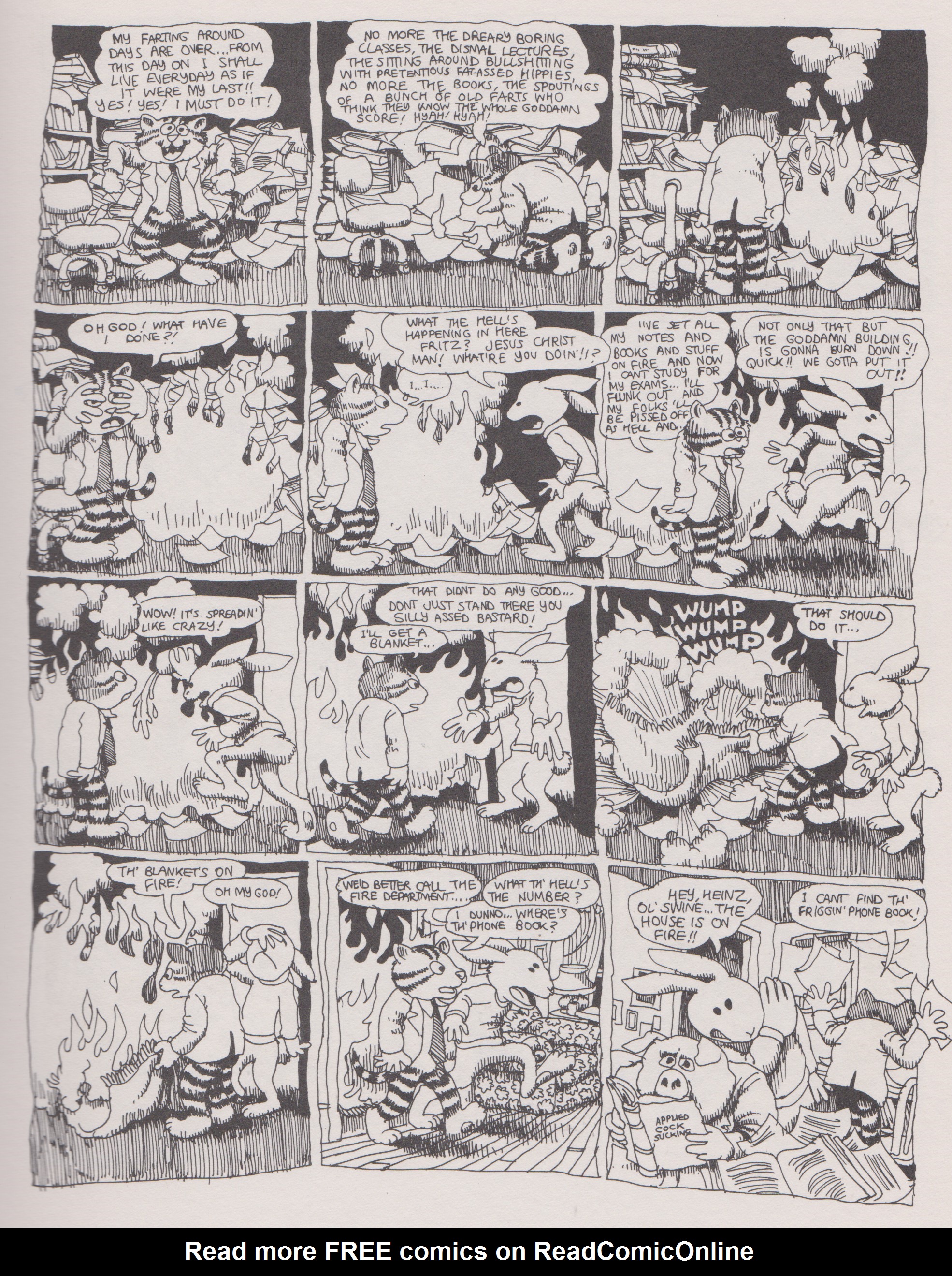 Read online The Complete Fritz the Cat comic -  Issue # Full (Part 2) - 8