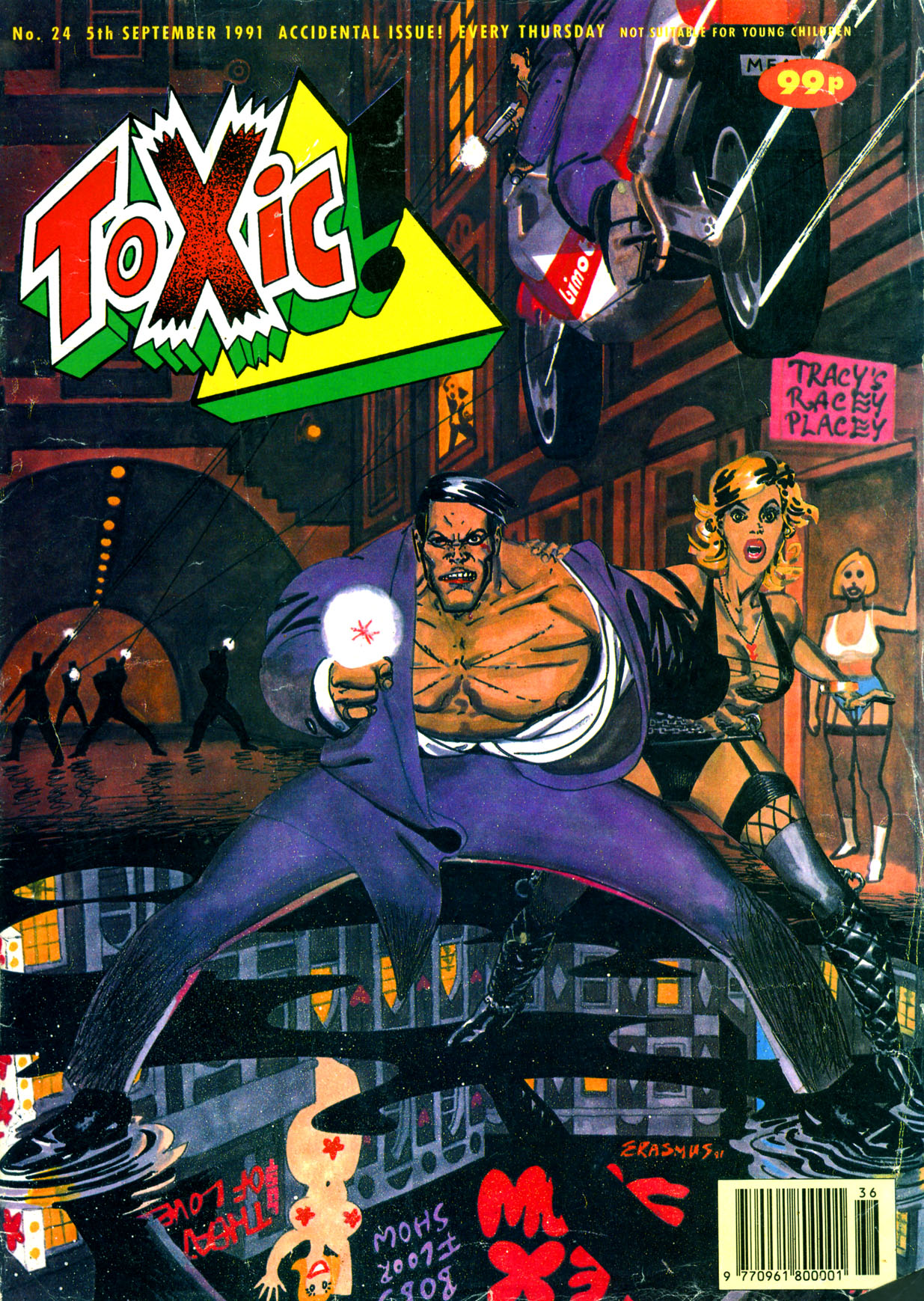 Read online Toxic! comic -  Issue #24 - 1