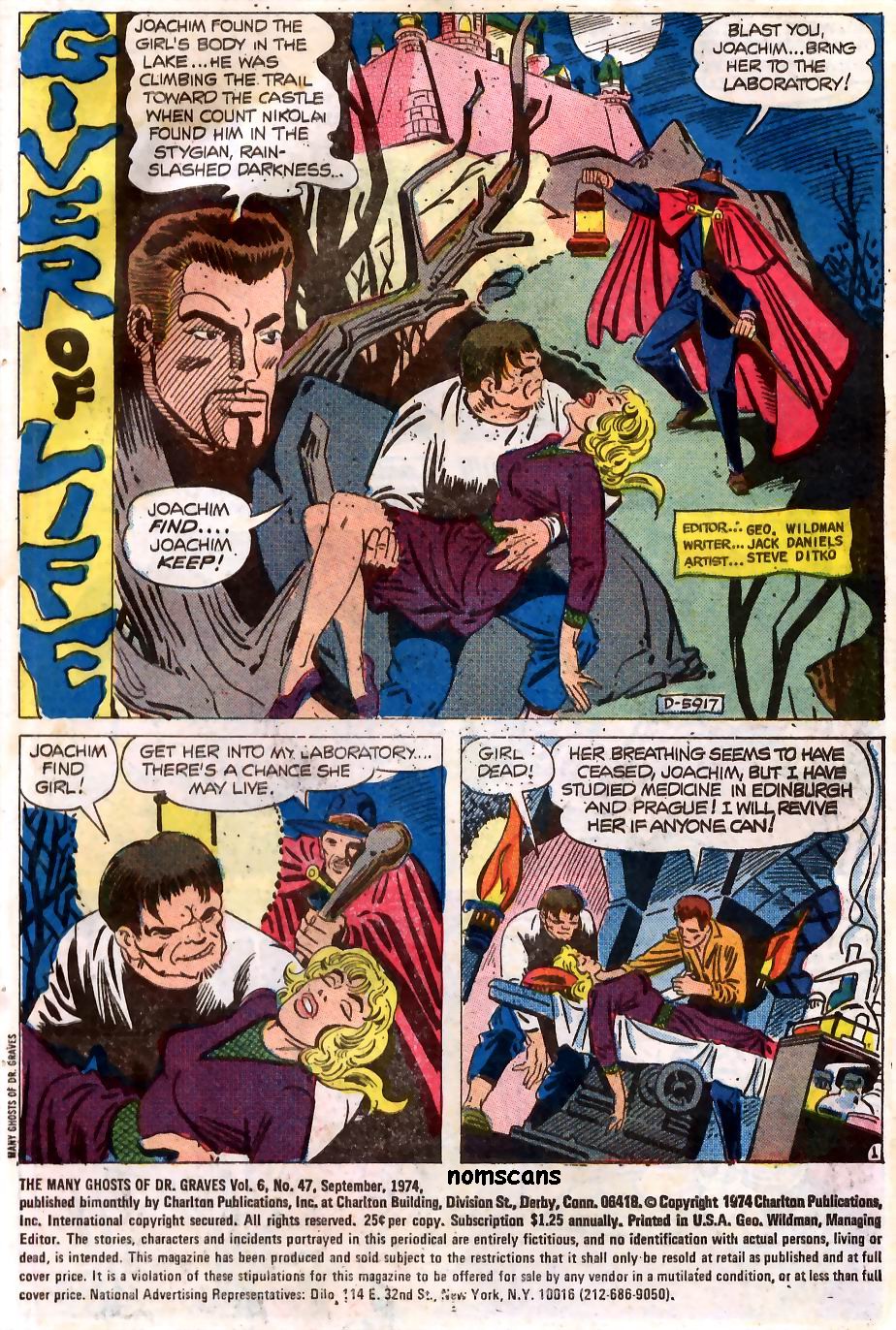 Read online The Many Ghosts of Dr. Graves comic -  Issue #47 - 2
