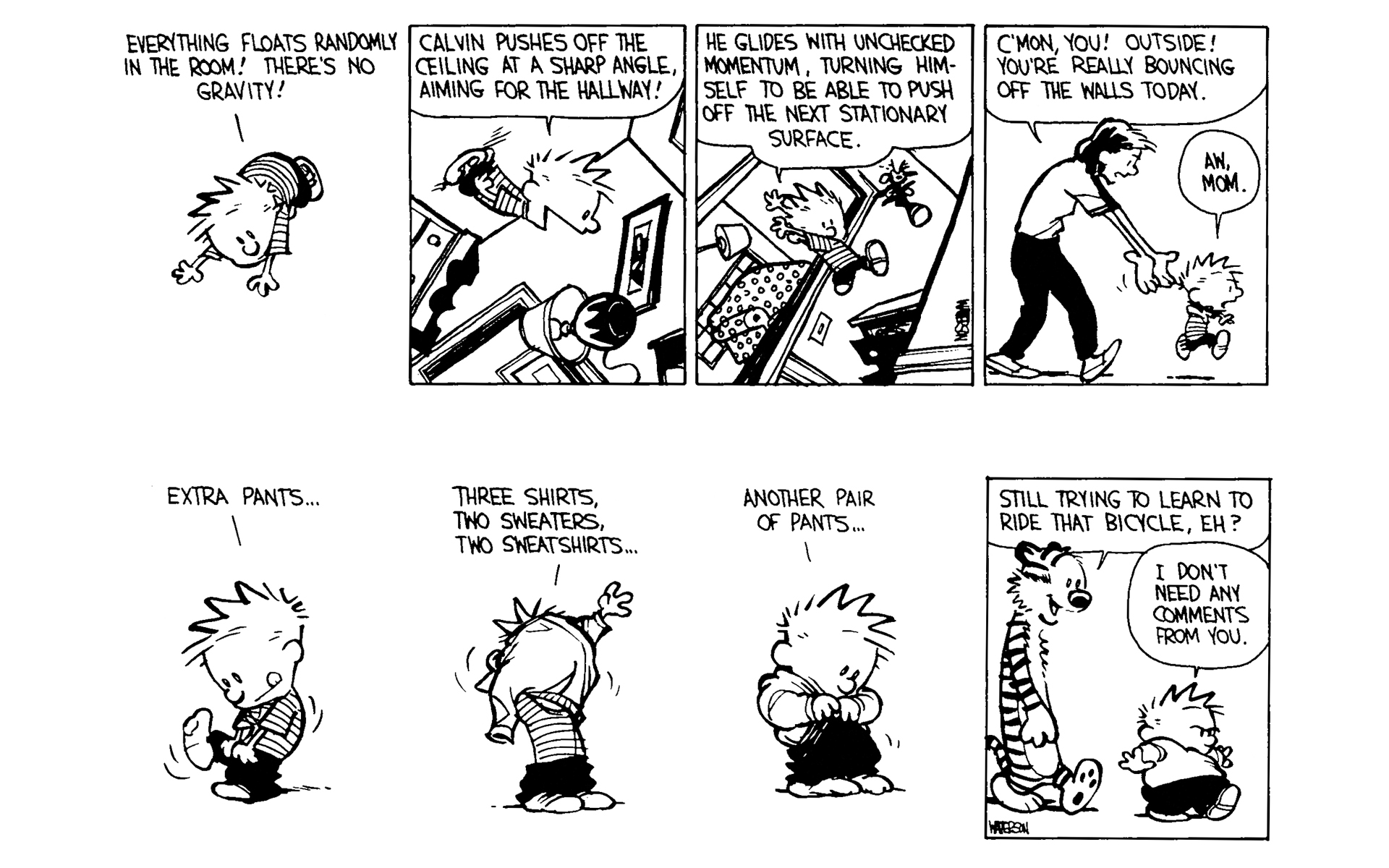 Read online Calvin and Hobbes comic -  Issue #4 - 109