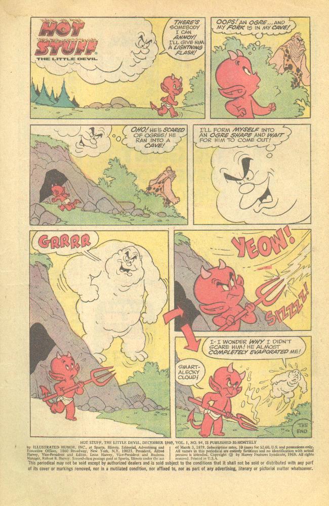 Read online Hot Stuff, the Little Devil comic -  Issue #94 - 2