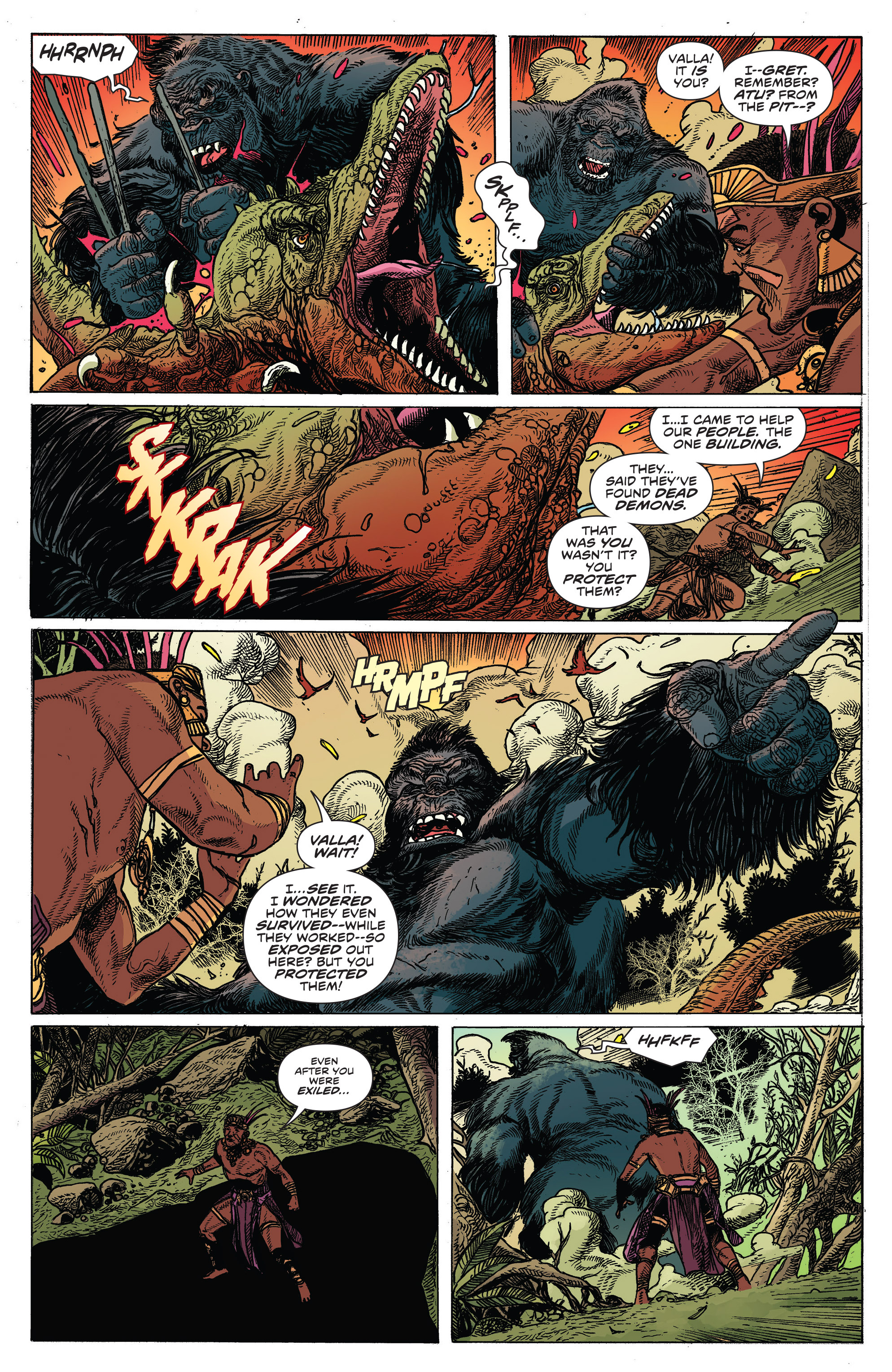 Read online Kong Of Skull Island comic -  Issue #9 - 16