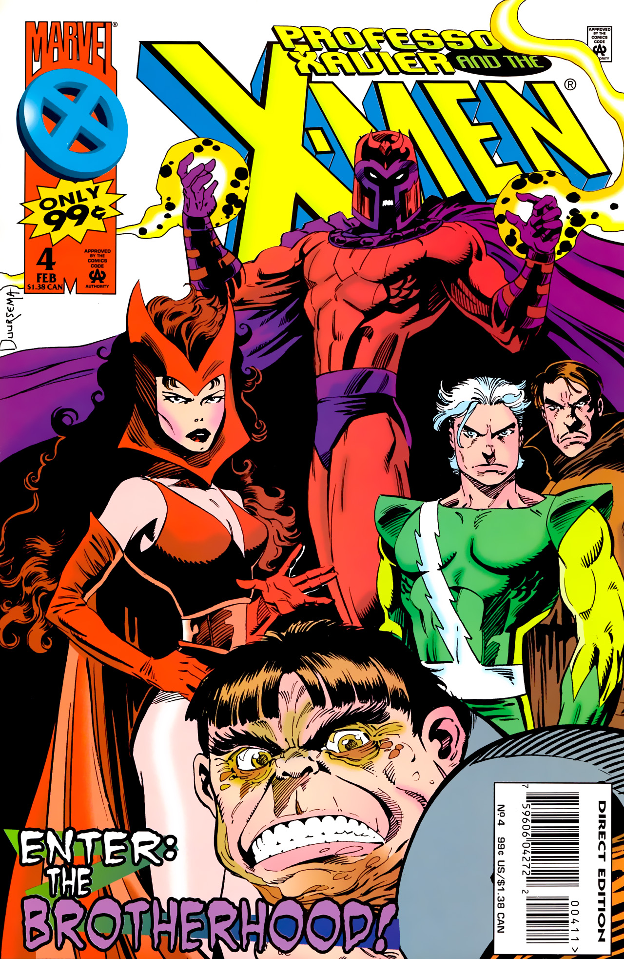 Read online Professor Xavier and the X-Men comic -  Issue #4 - 1