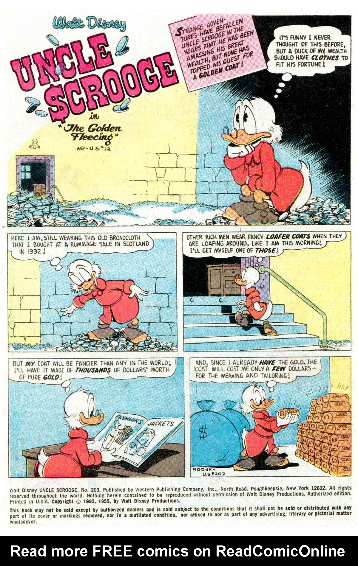 Read online Uncle Scrooge (1953) comic -  Issue #203 - 3