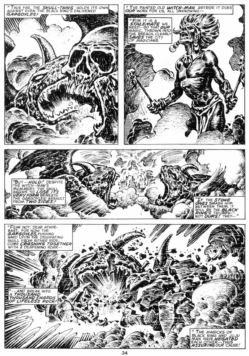 The Savage Sword Of Conan issue 206 - Page 35