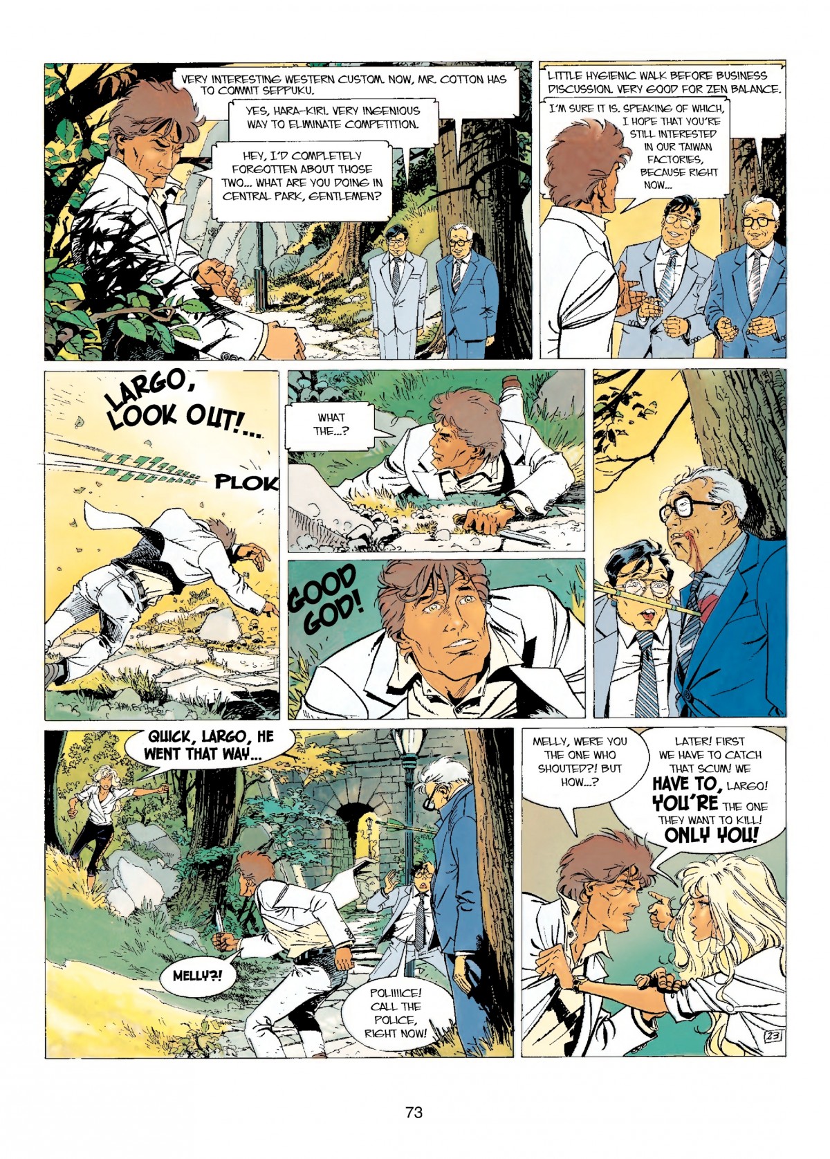 Read online Largo Winch comic -  Issue # TPB 2 - 72