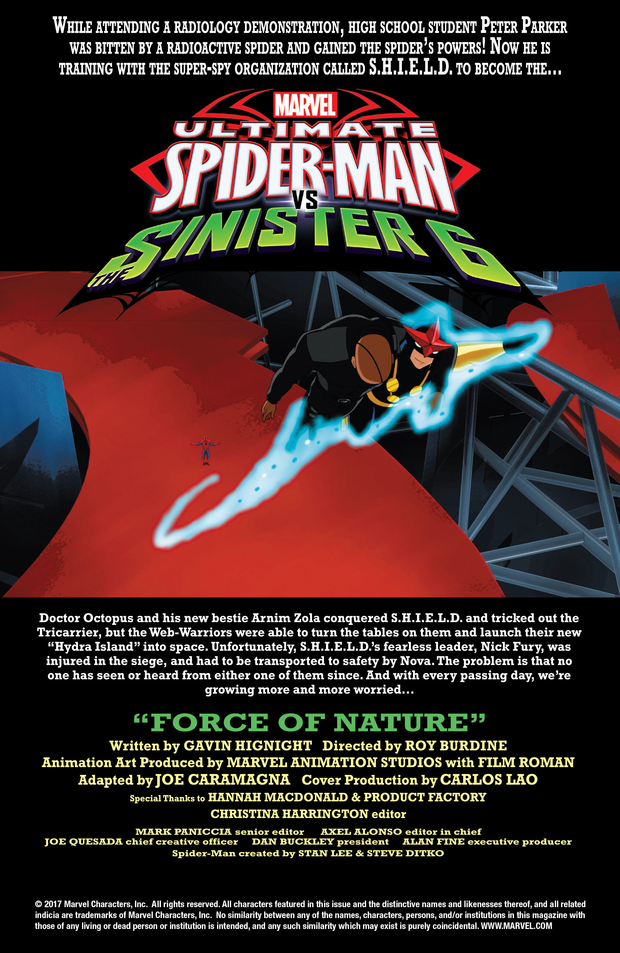 Read online Marvel Universe Ultimate Spider-Man Vs. The Sinister Six comic -  Issue #9 - 2