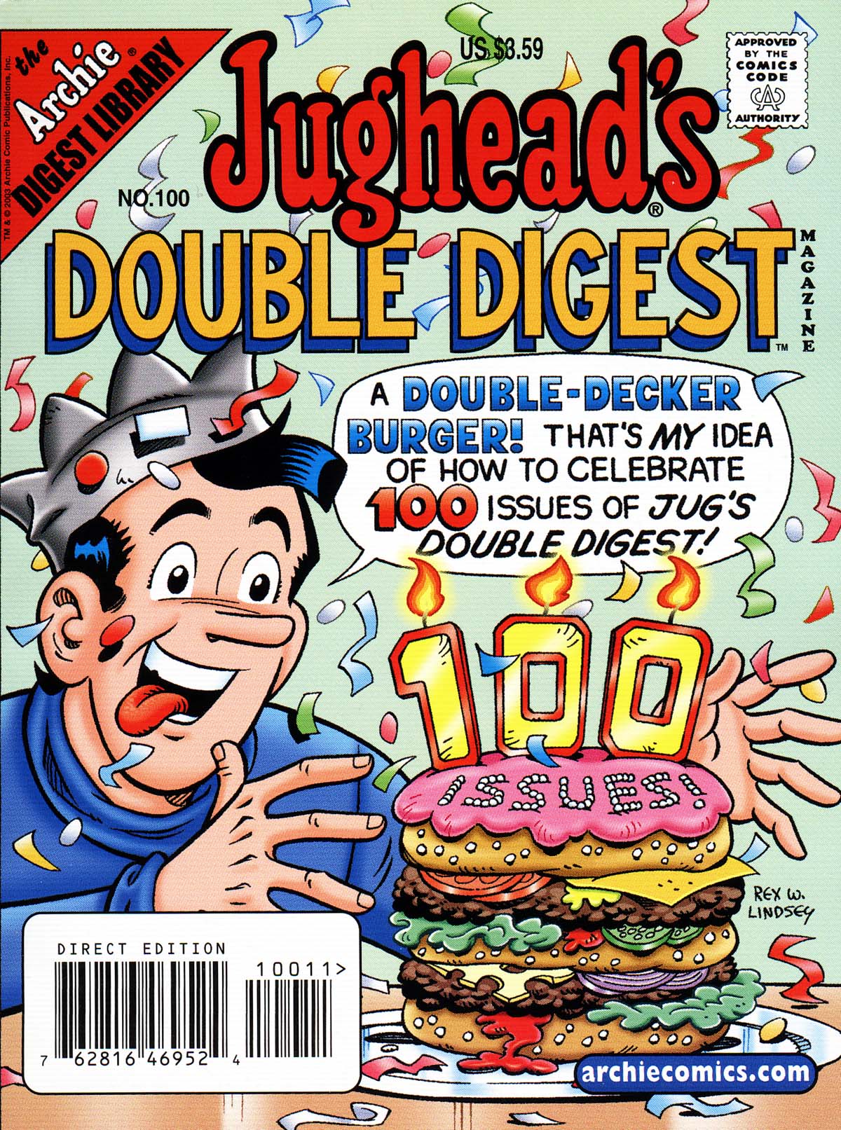 Read online Jughead's Double Digest Magazine comic -  Issue #100 - 1