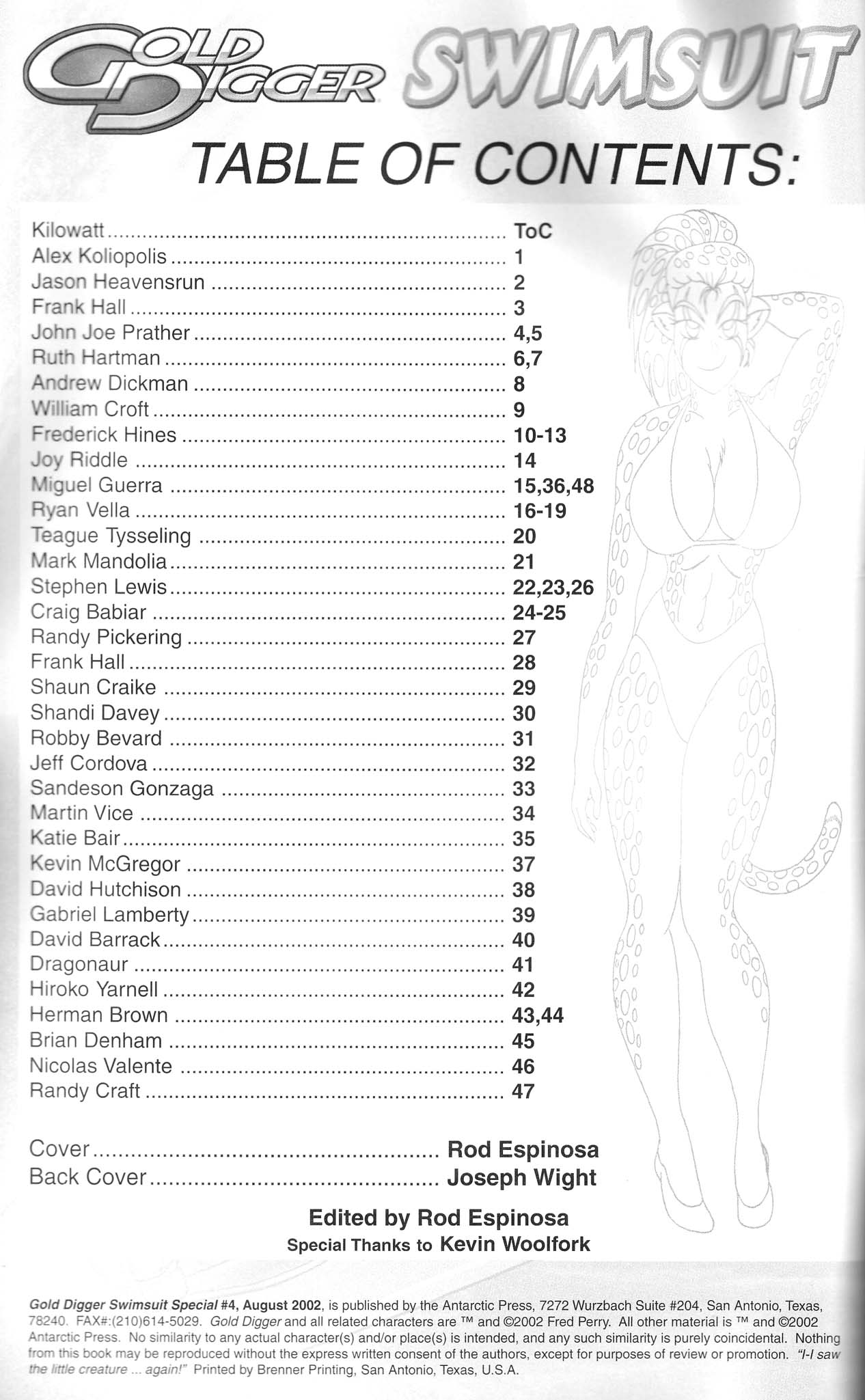 Read online Gold Digger Swimsuit Special comic -  Issue #4 - 2