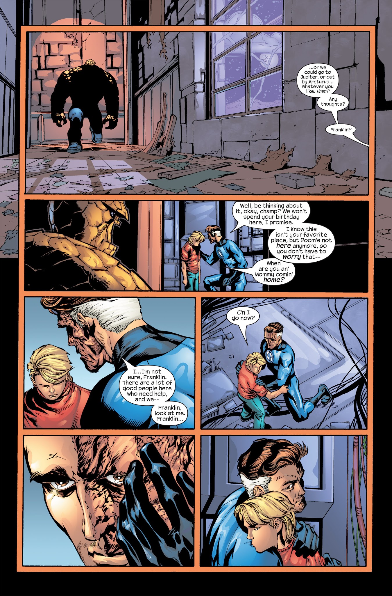 Read online Fantastic Four by Waid & Wieringo Ultimate Collection comic -  Issue # TPB 3 - 57