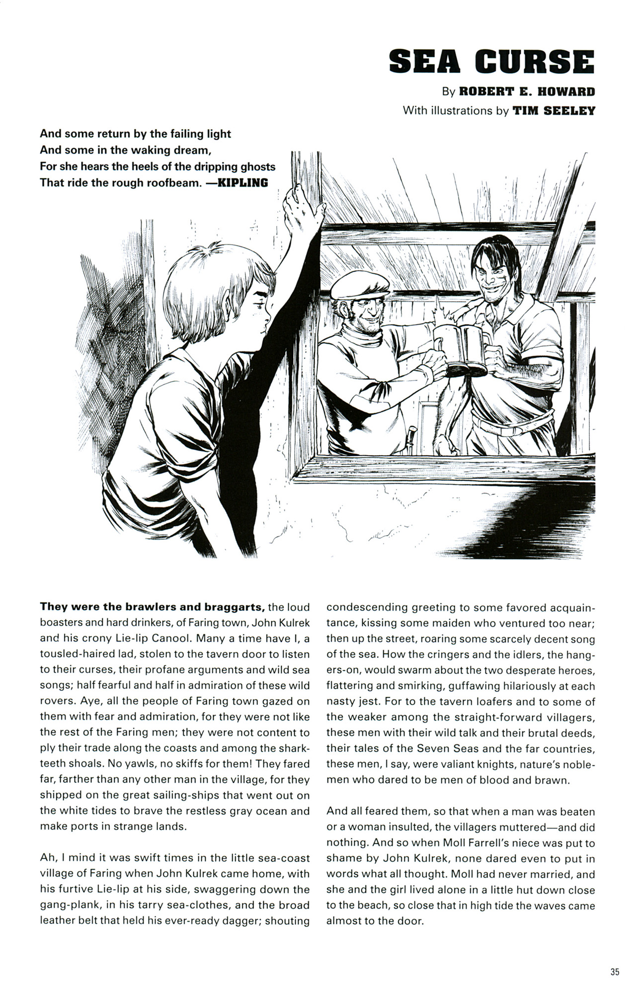 Read online Robert E. Howard's Savage Sword comic -  Issue #2 - 35