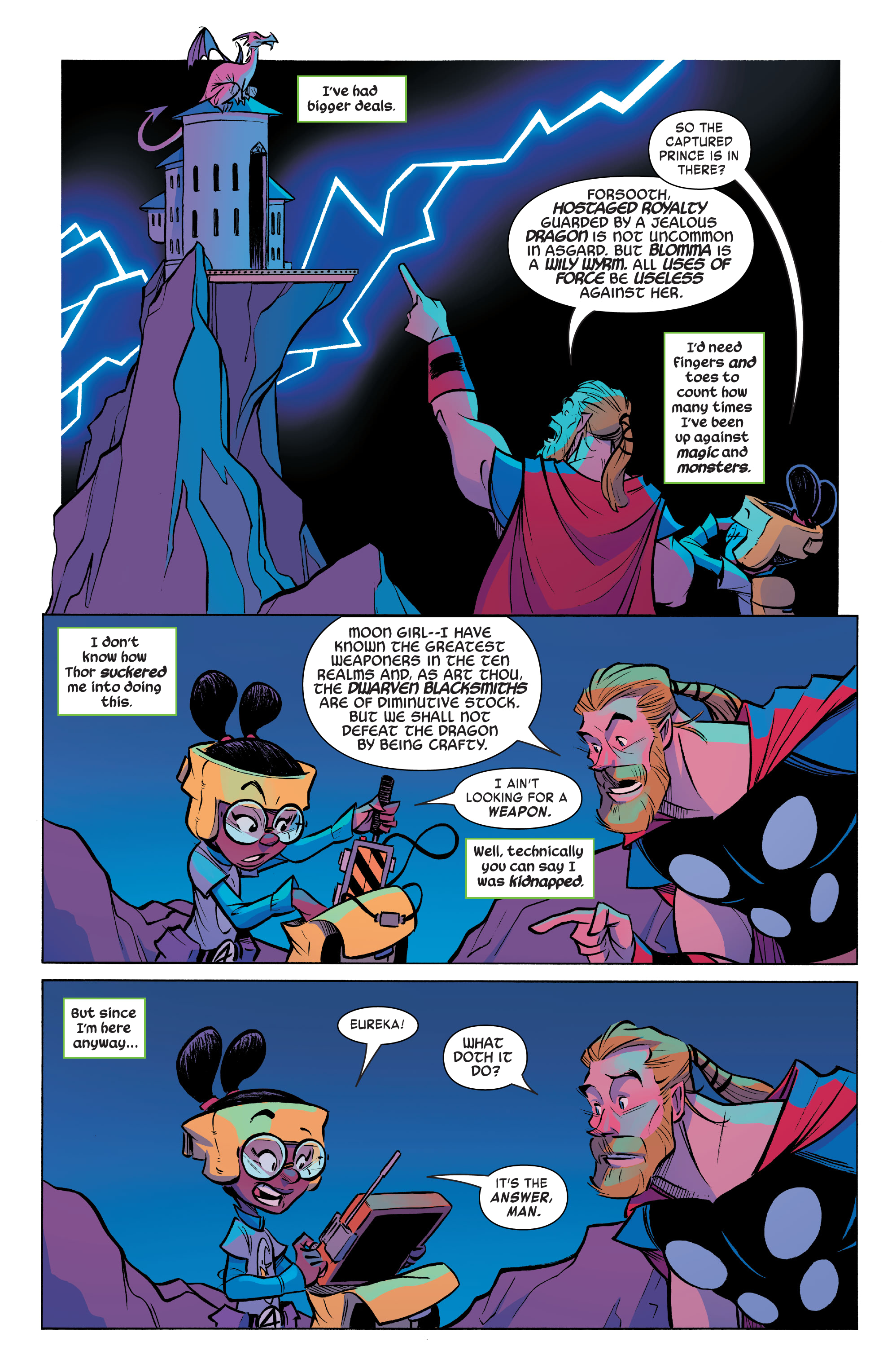 Read online Marvel-Verse: Thanos comic -  Issue #Marvel-Verse (2019) Moon Girl - 58
