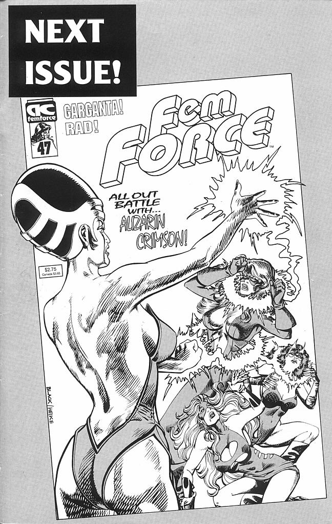 Read online Femforce comic -  Issue #46 - 44