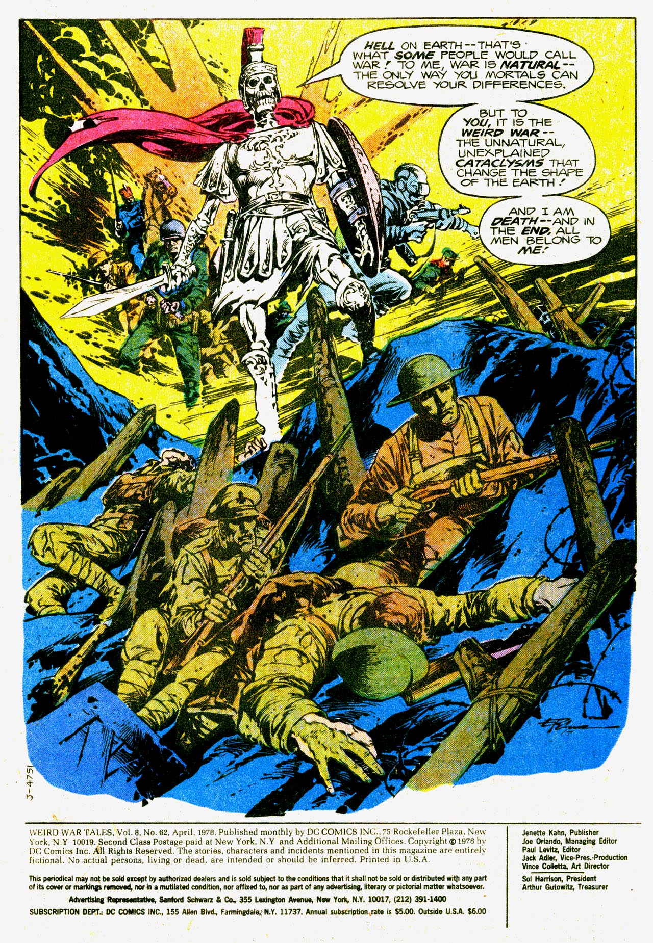 Read online Weird War Tales (1971) comic -  Issue #62 - 3