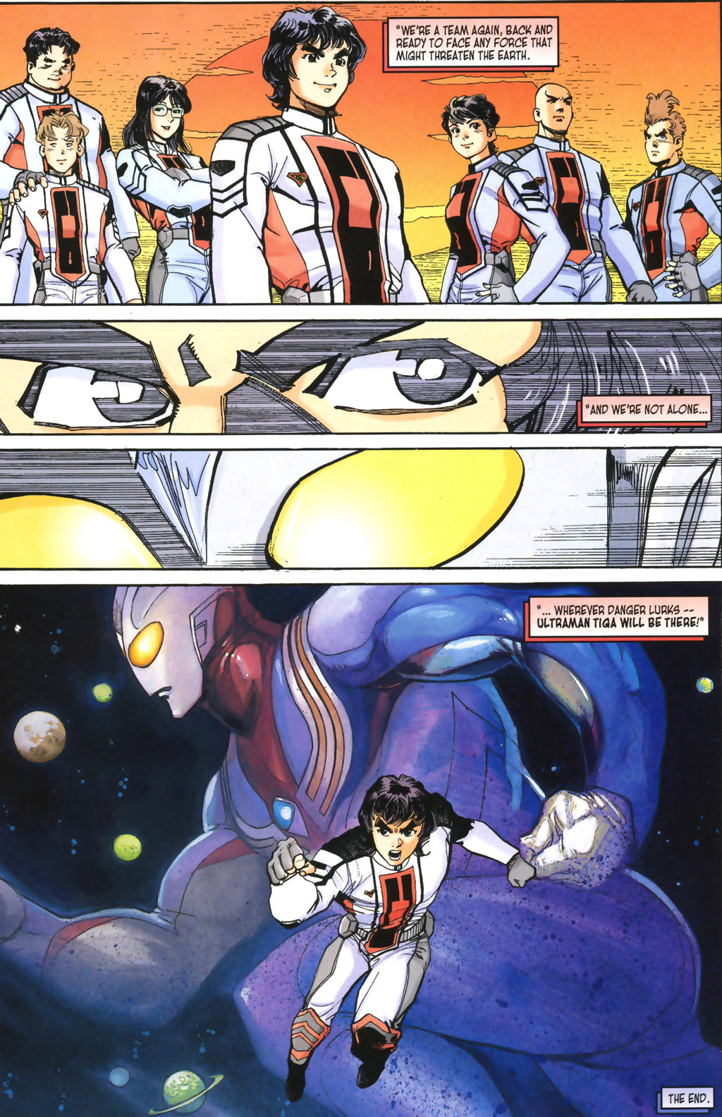 Read online Ultraman Tiga comic -  Issue #10 - 32