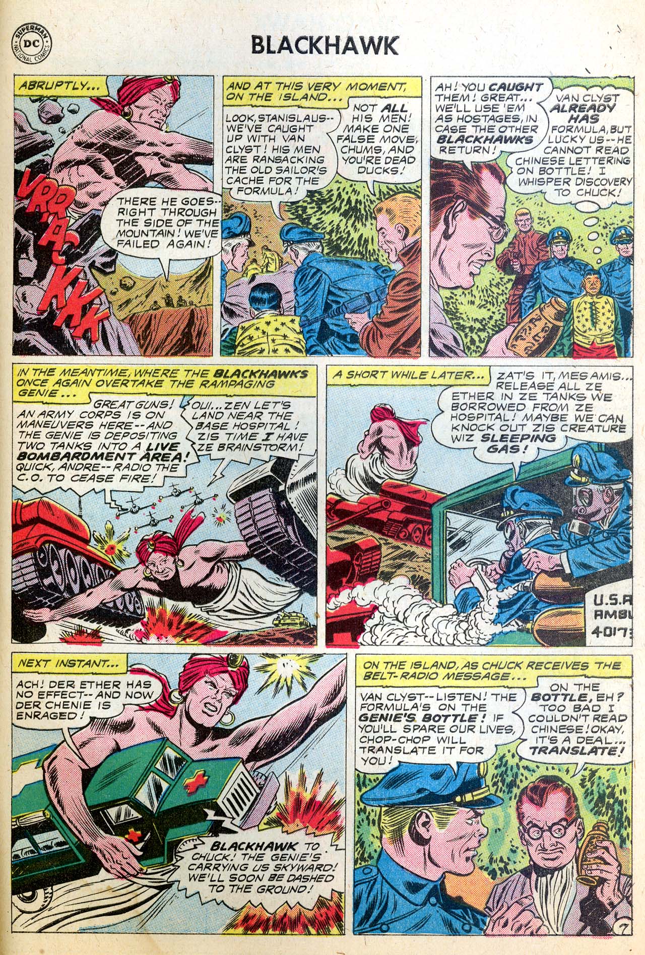 Read online Blackhawk (1957) comic -  Issue #134 - 31