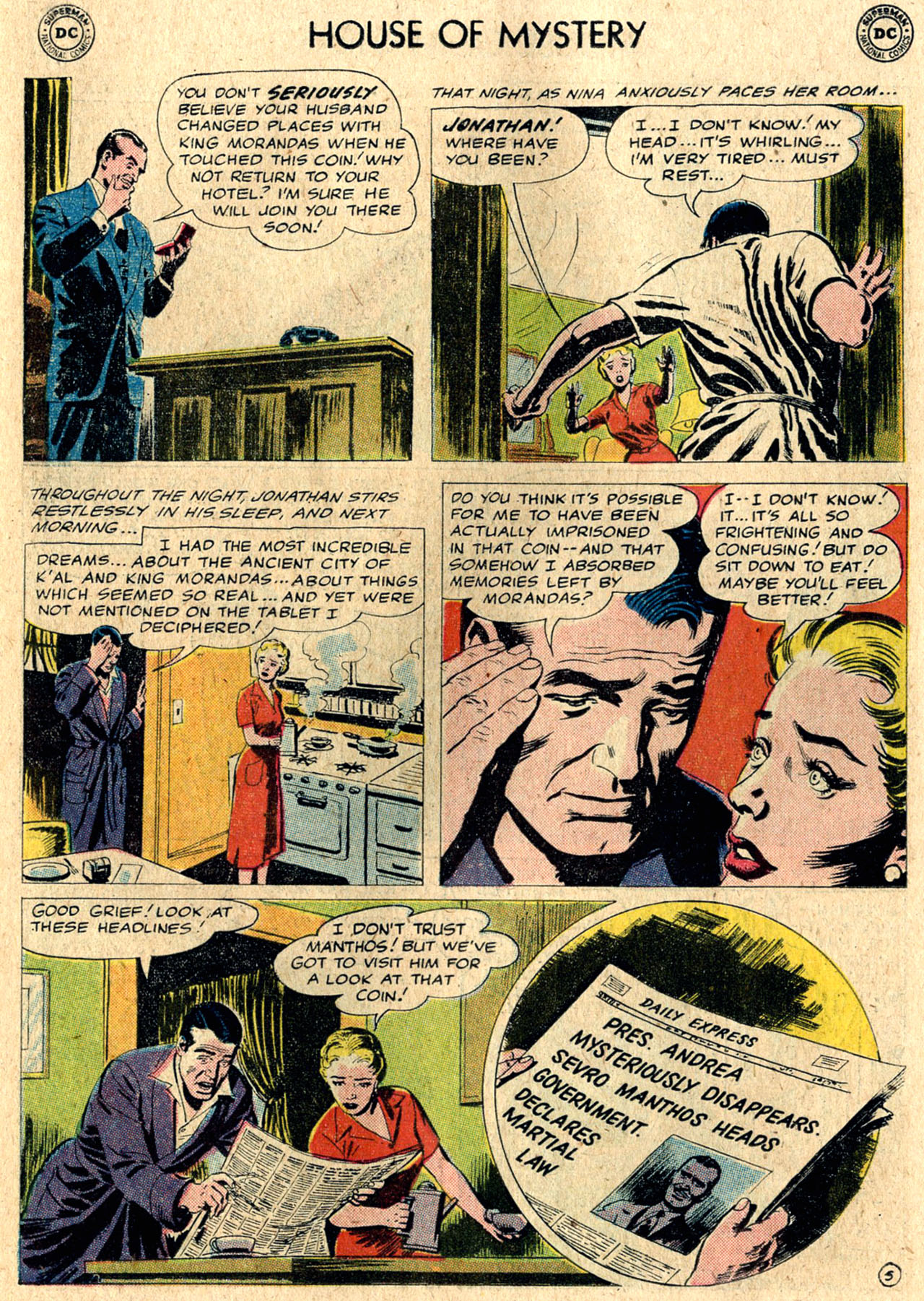 Read online House of Mystery (1951) comic -  Issue #94 - 19