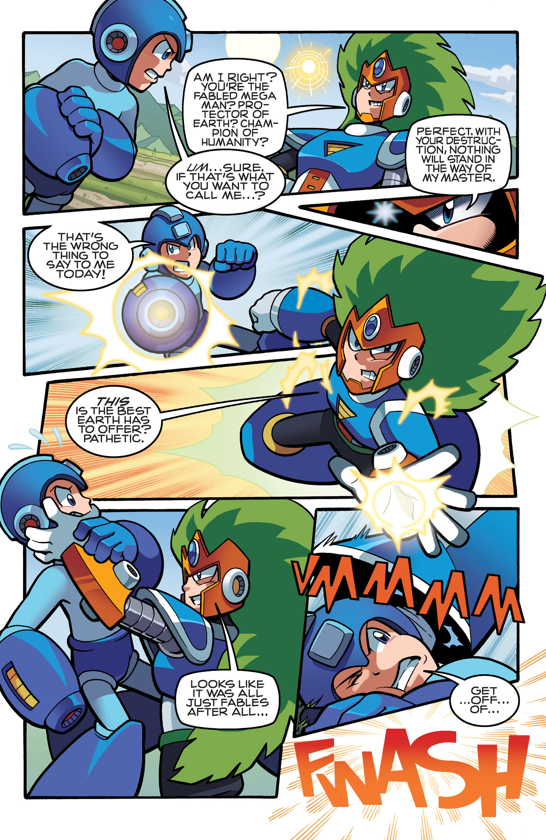 Read online Mega Man comic -  Issue # _TPB 5 - 95