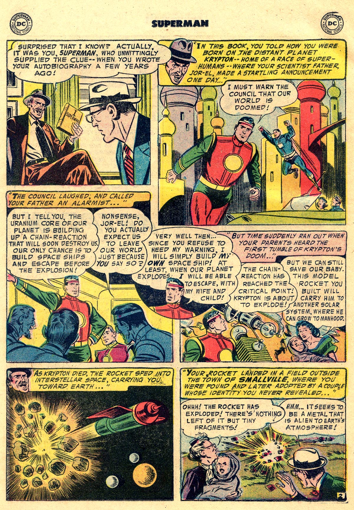 Read online Superman (1939) comic -  Issue #100 - 26