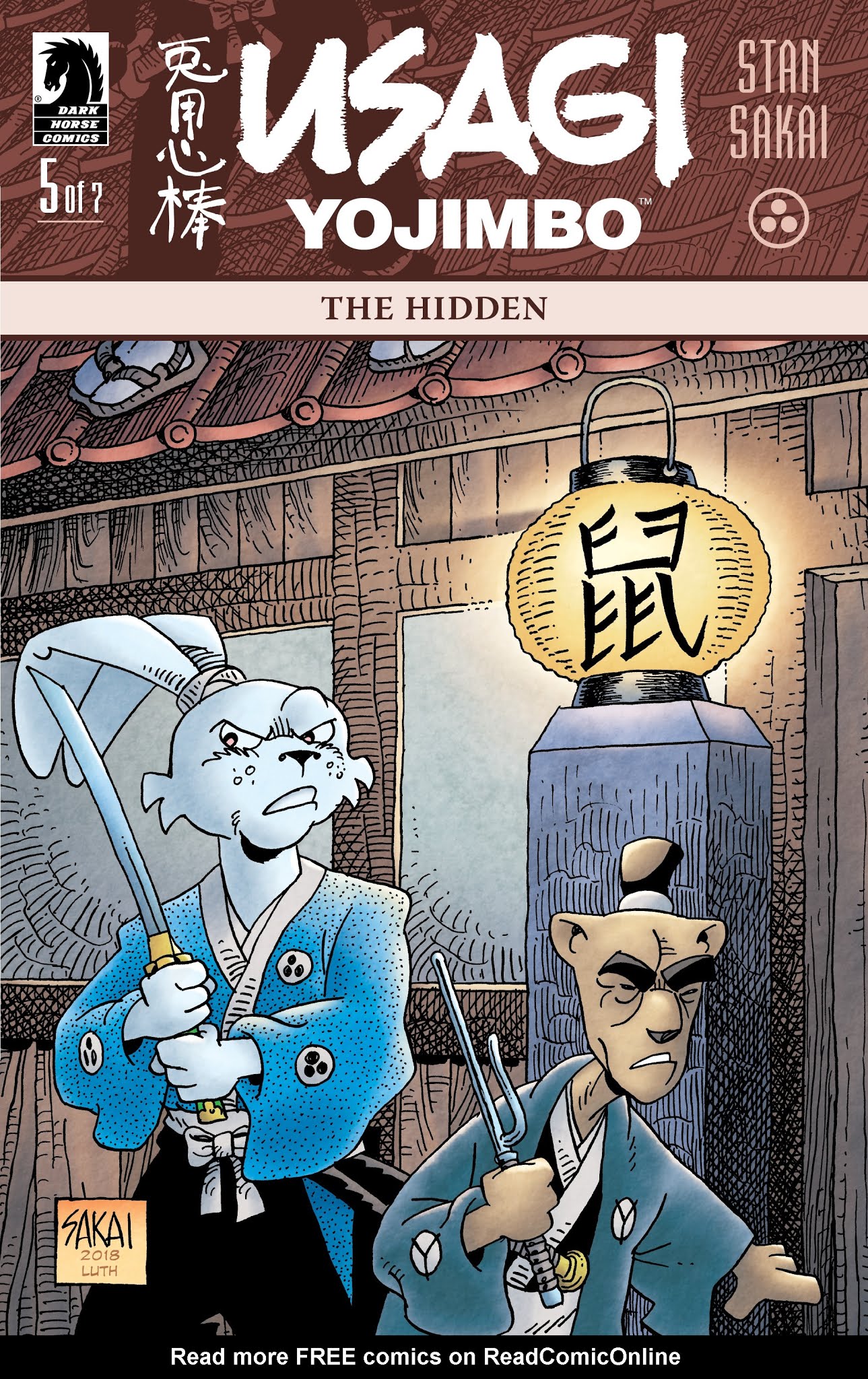 Read online Usagi Yojimbo: The Hidden comic -  Issue #5 - 1