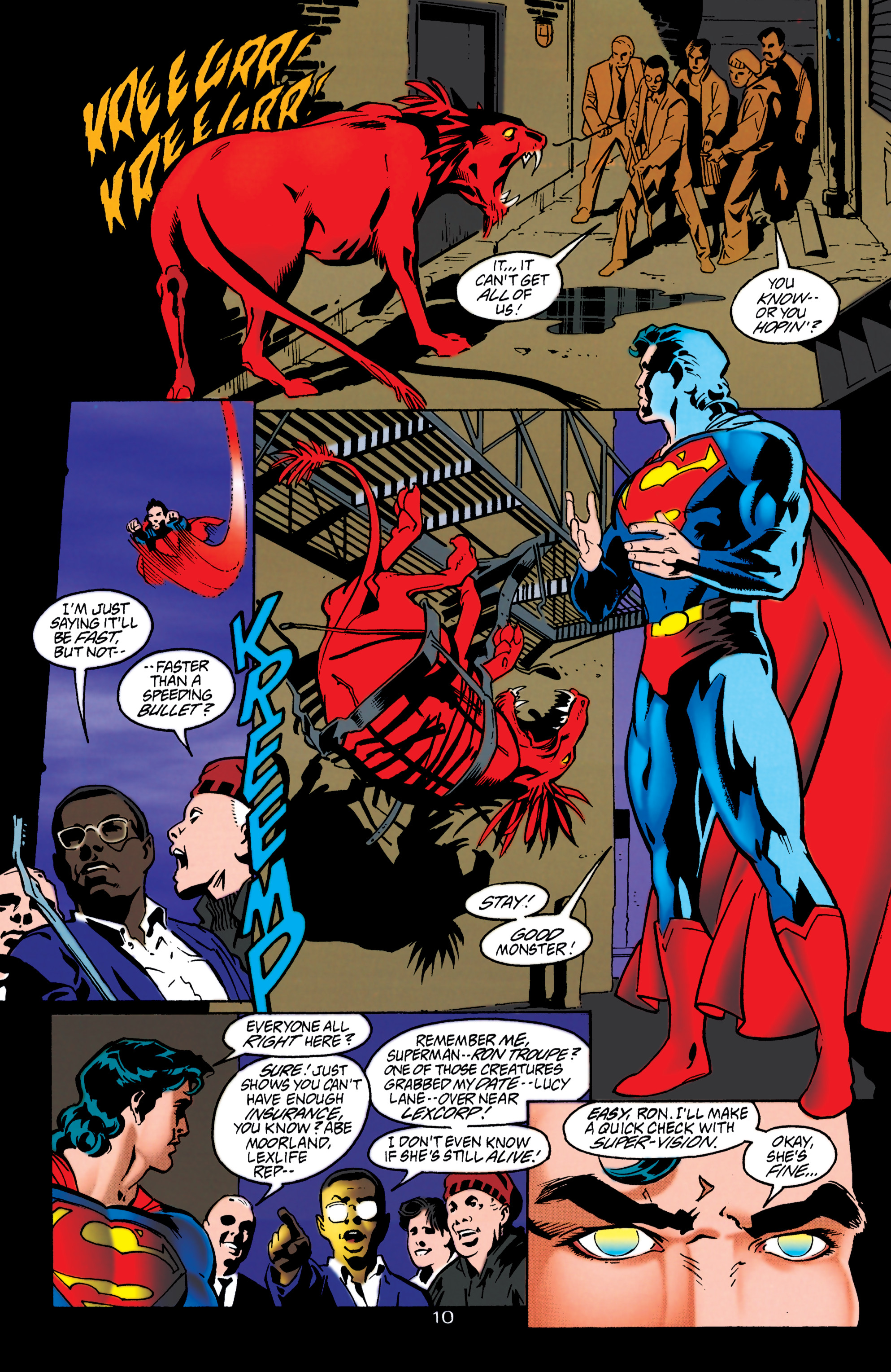 Read online Adventures of Superman (1987) comic -  Issue #537 - 10