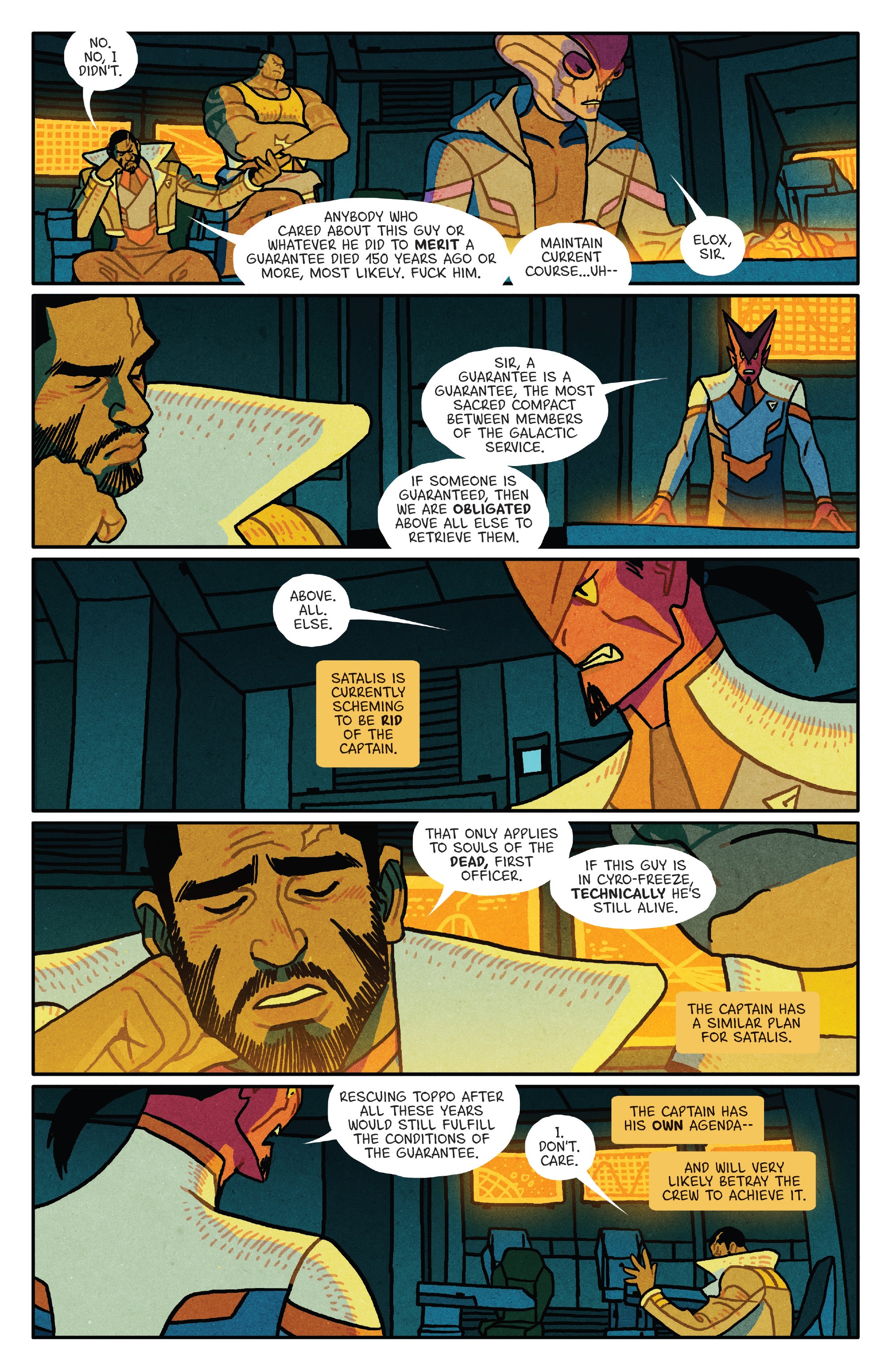 Read online Outer Darkness comic -  Issue #4 - 6