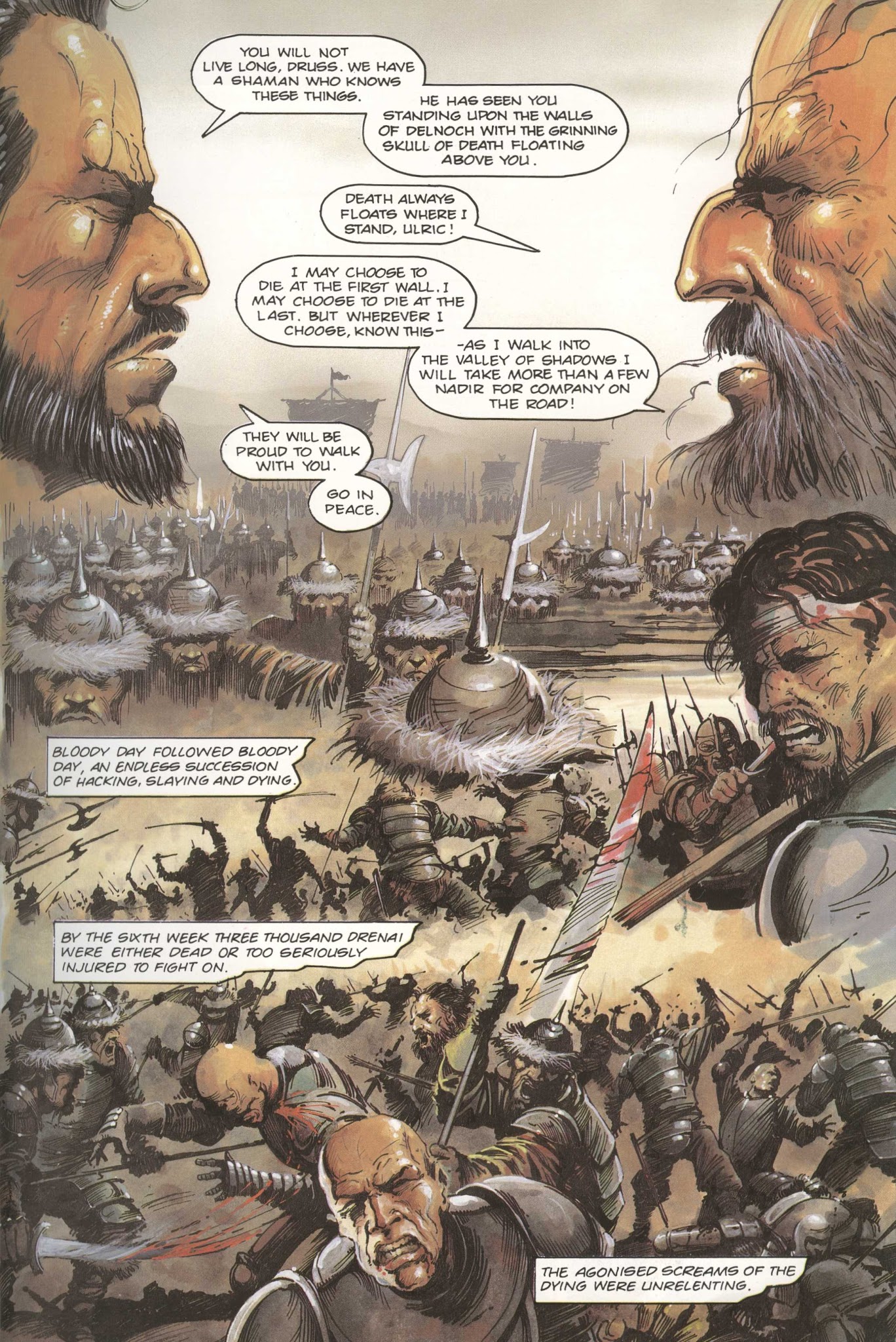 Read online David Gemmell's Legend: A Graphic Novel comic -  Issue # TPB - 68