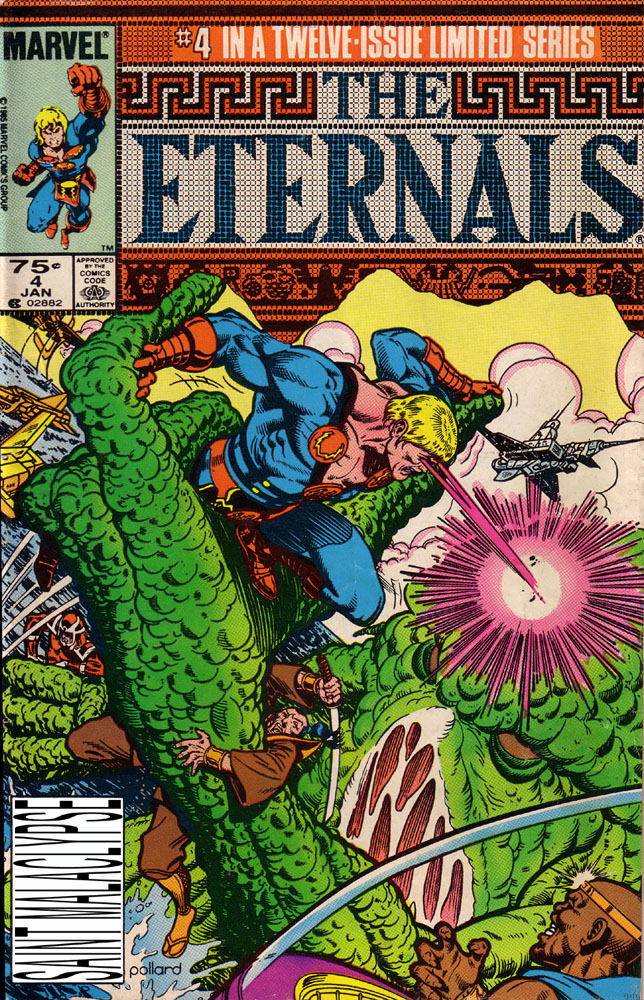 Read online Eternals (1985) comic -  Issue #4 - 1