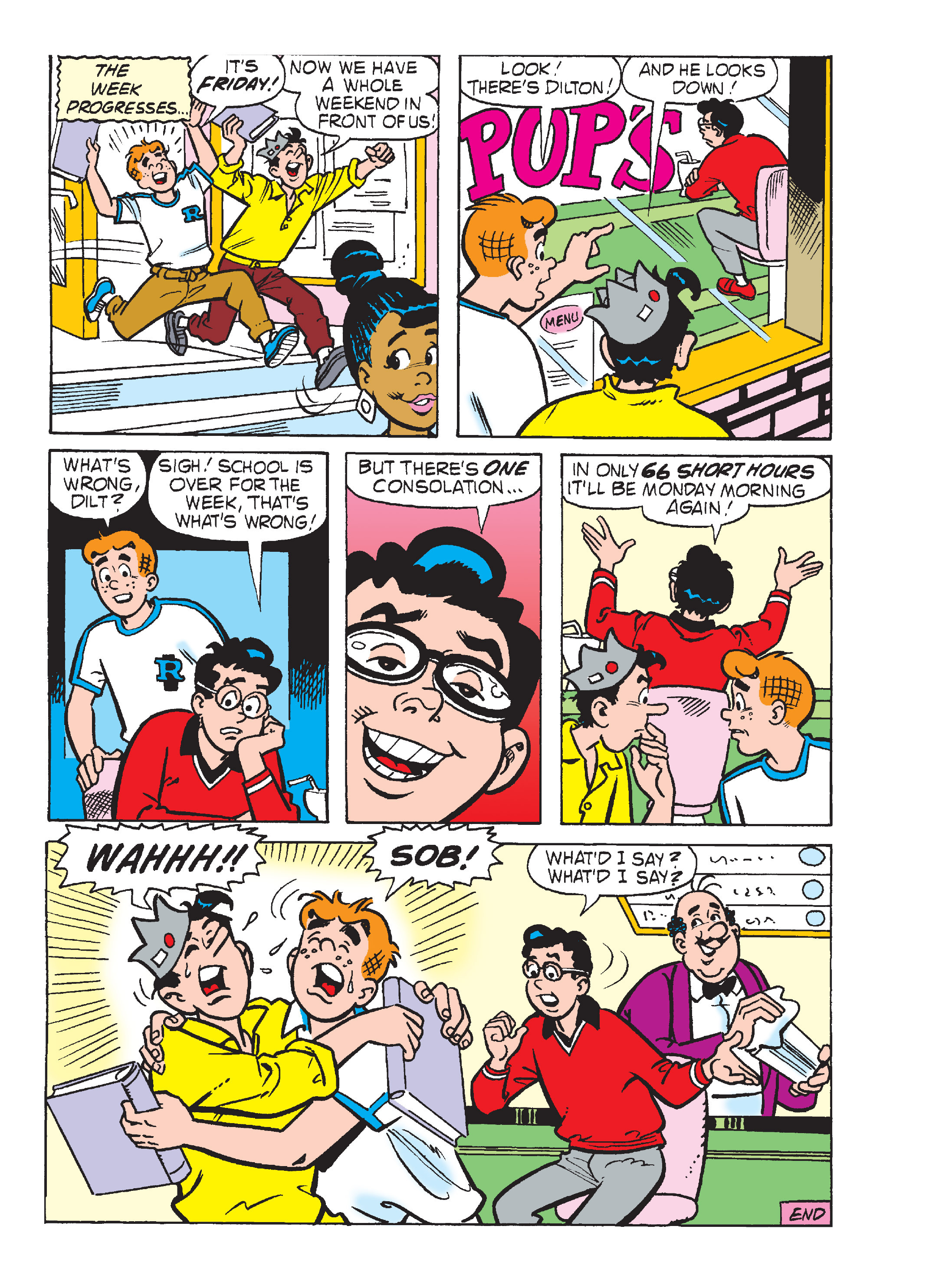Read online Jughead and Archie Double Digest comic -  Issue #22 - 156